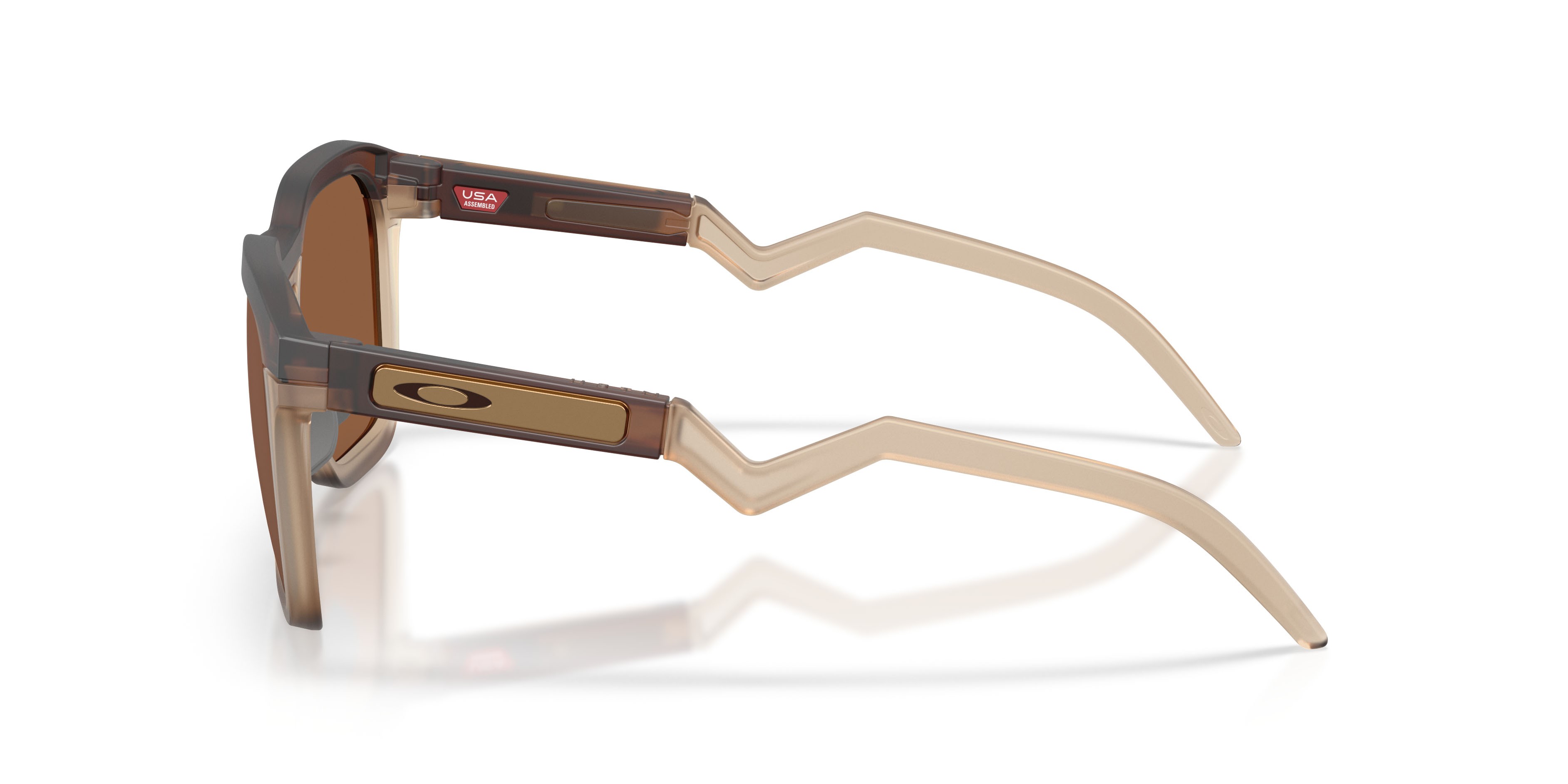 Sonnenbrillen Oakley Hstn Sq OO 9533 (953303) farbe rootbeer opaco form quadratisch gläser prizm tungsten