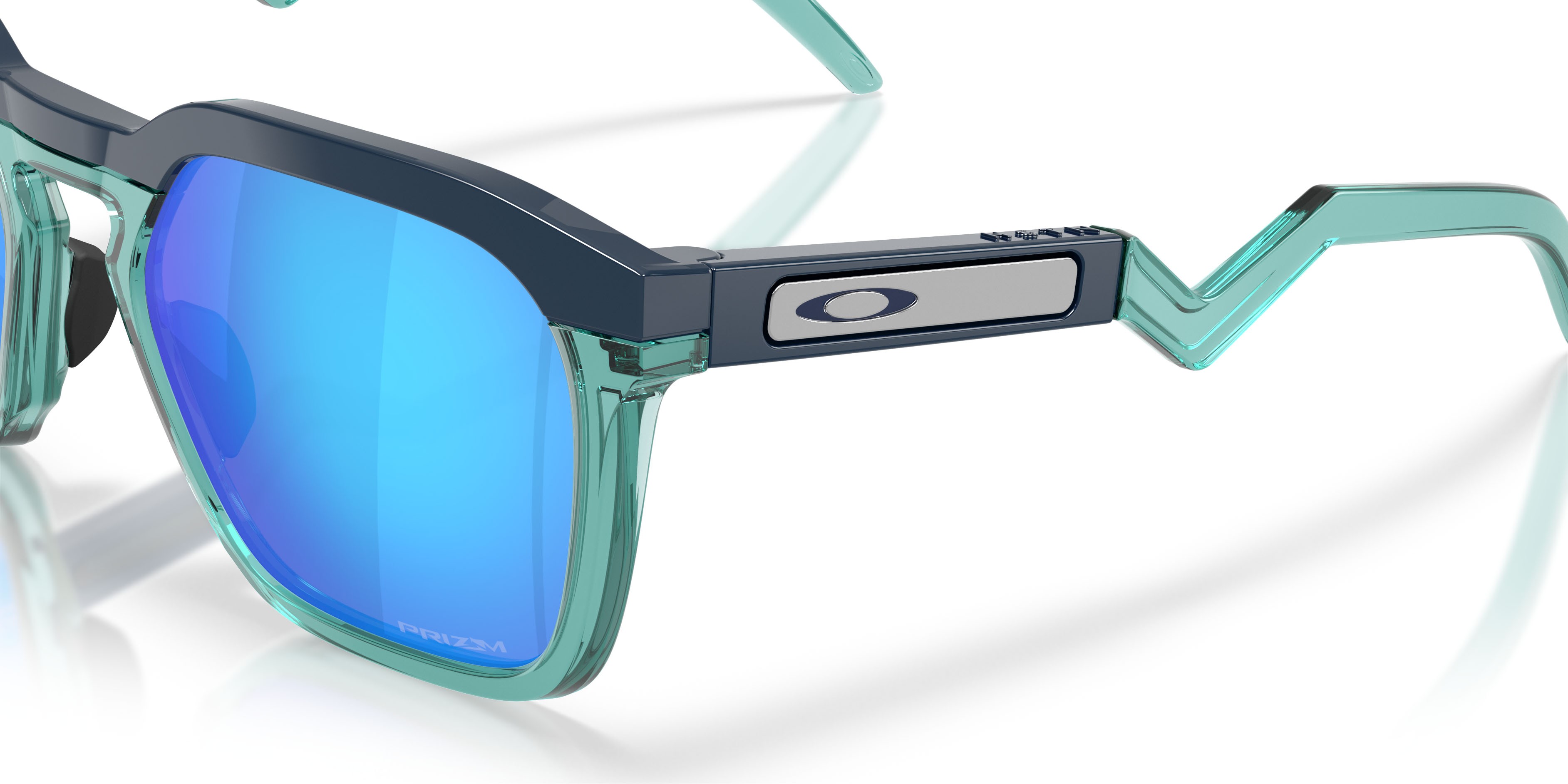 Sonnenbrillen Oakley Hstn Sq OO 9533 (953304) farbe abyss form quadratisch gläser prizm sapphire