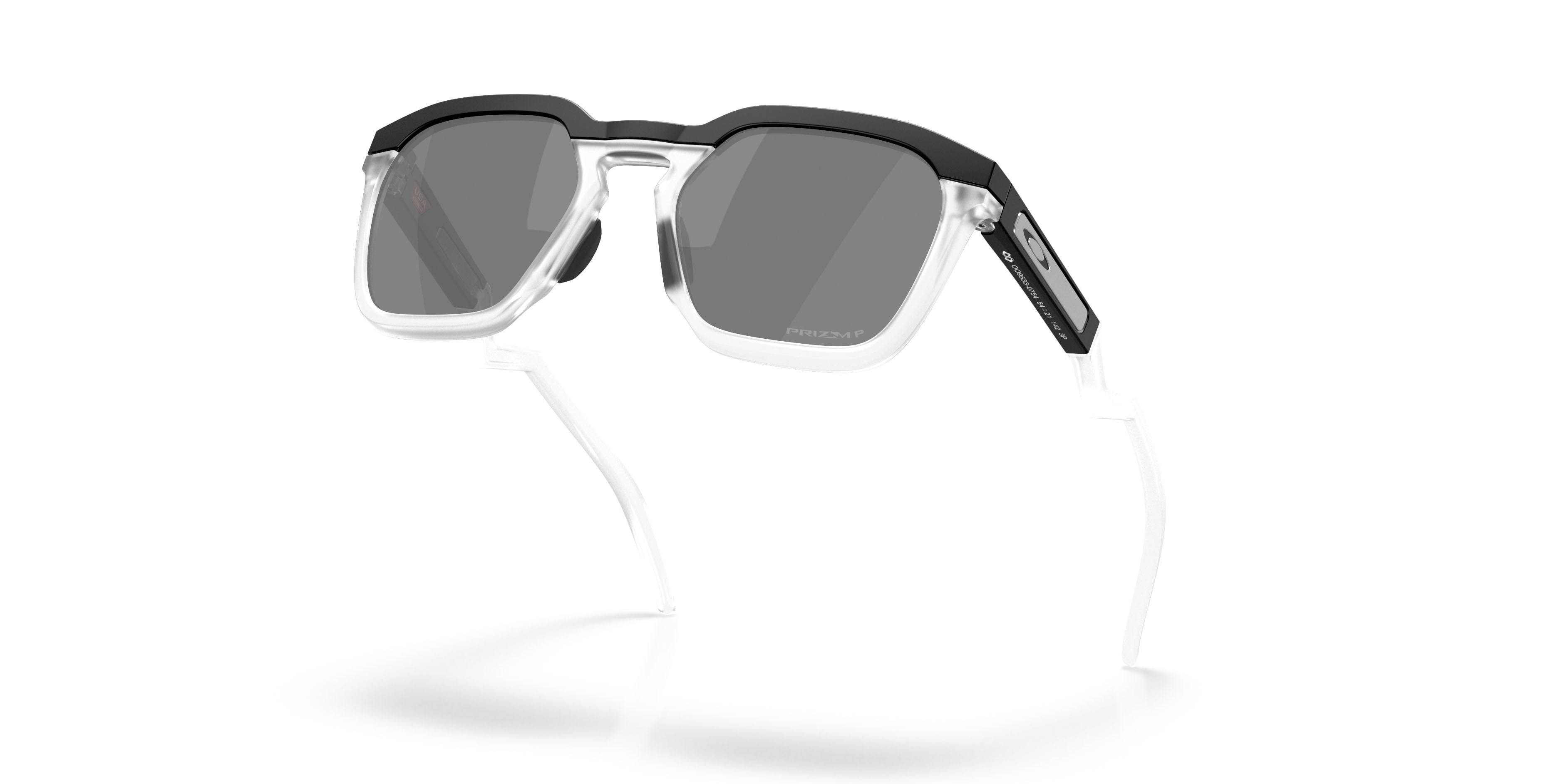 Sonnenbrillen Oakley Hstn Sq OO 9533 (953306) farbe nero opaco form quadratisch gläser prizm black polarized
