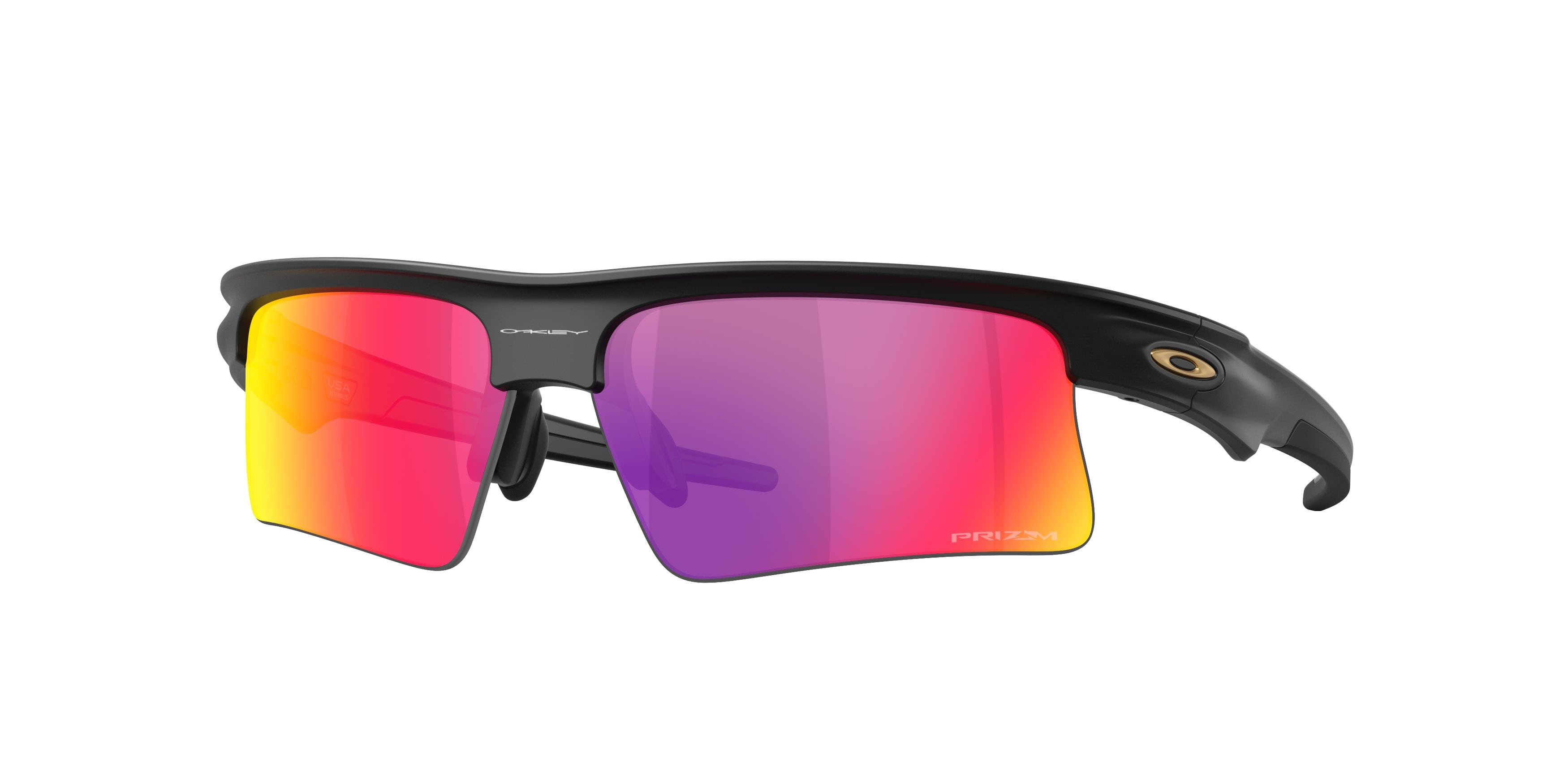Sonnenbrillen Oakley Bisphaera Speed OO 9534 (953402) farbe nero opaco form rechteckig gläser prizm road