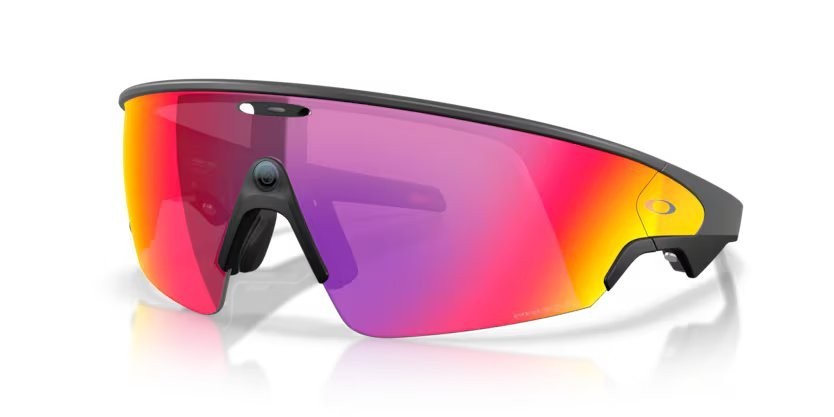 Sunglasses Oakley Meta AI Glasses Vanguard OW 8001 (800101) color nero shape rectangle lenses prizm road