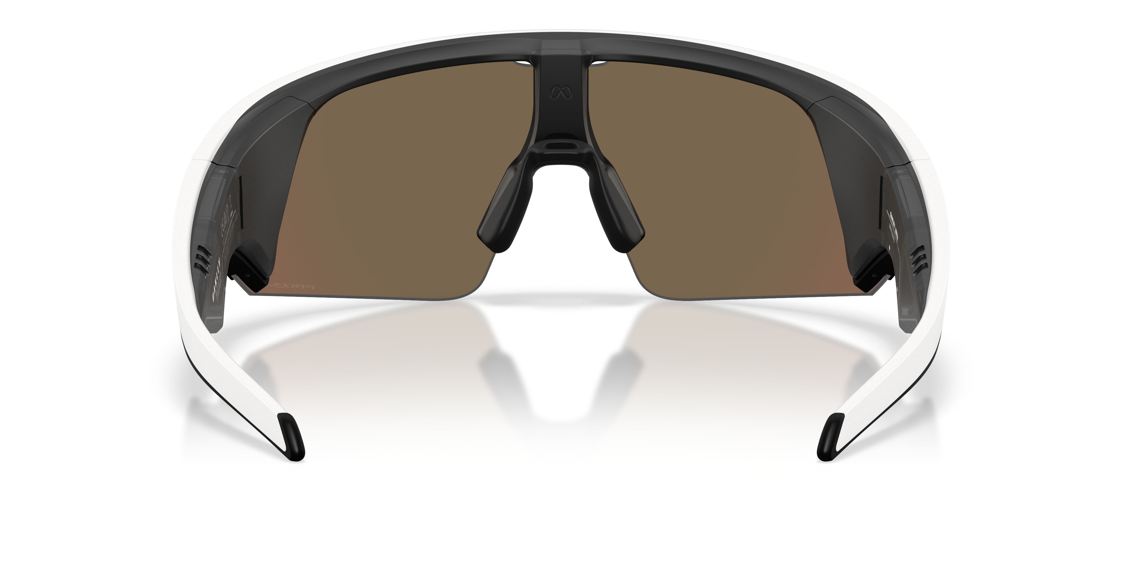 Sunglasses Oakley Meta AI Glasses Vanguard OW 8001 (800108) color bianco shape rectangle lenses prizm rose gold