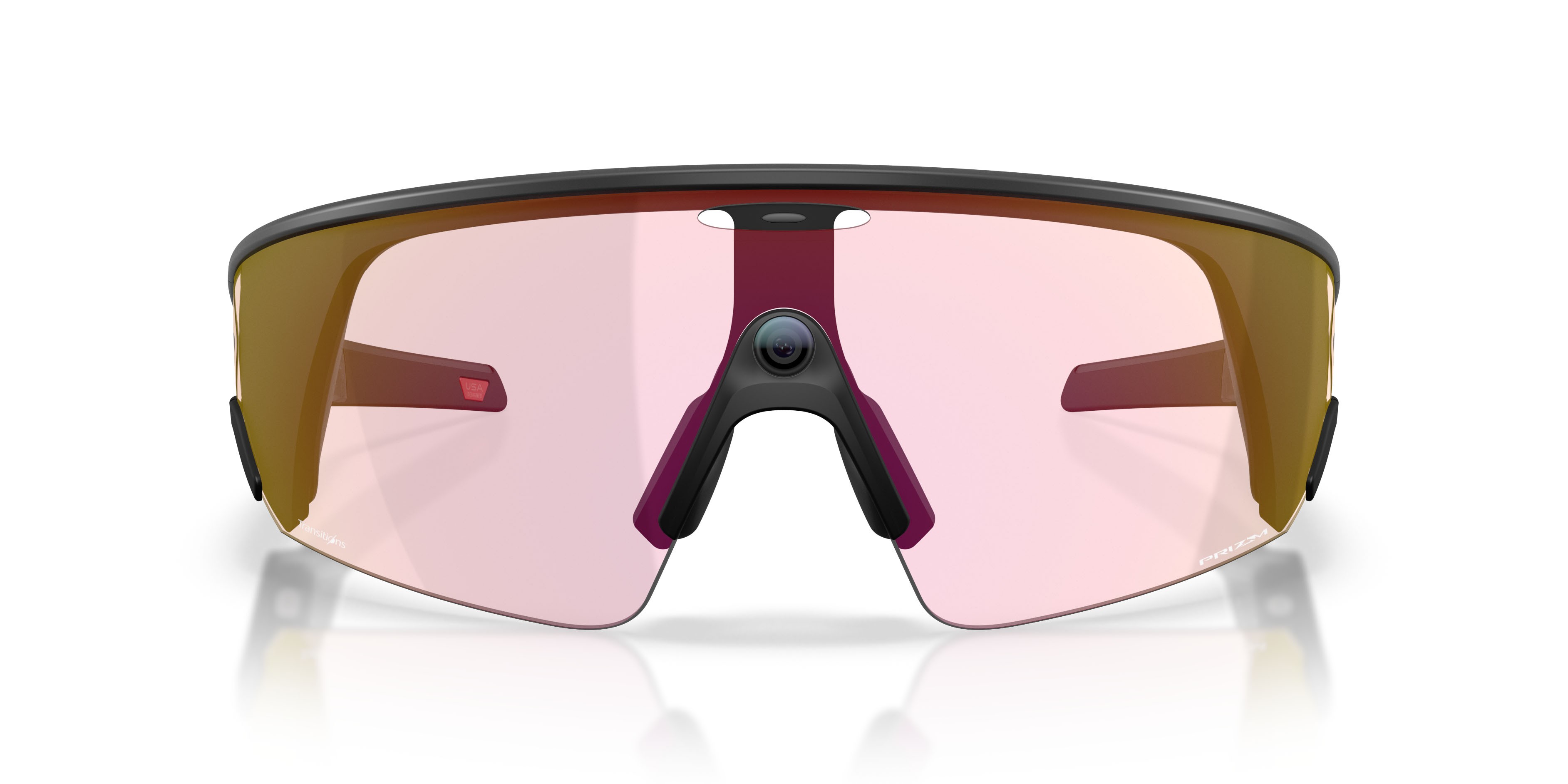 Sunglasses Oakley Meta AI Glasses Vanguard OW 8001 (800109) color nero shape rectangle lenses prizm transitions ember