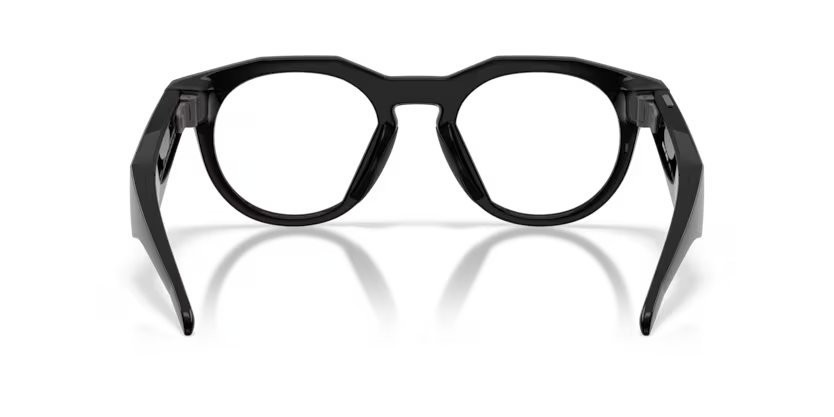 Occhiali da sole Oakley Meta AI Glasses HSTN OW 8002 (800202) colore nero forma rotondo lenti transitions amethyst