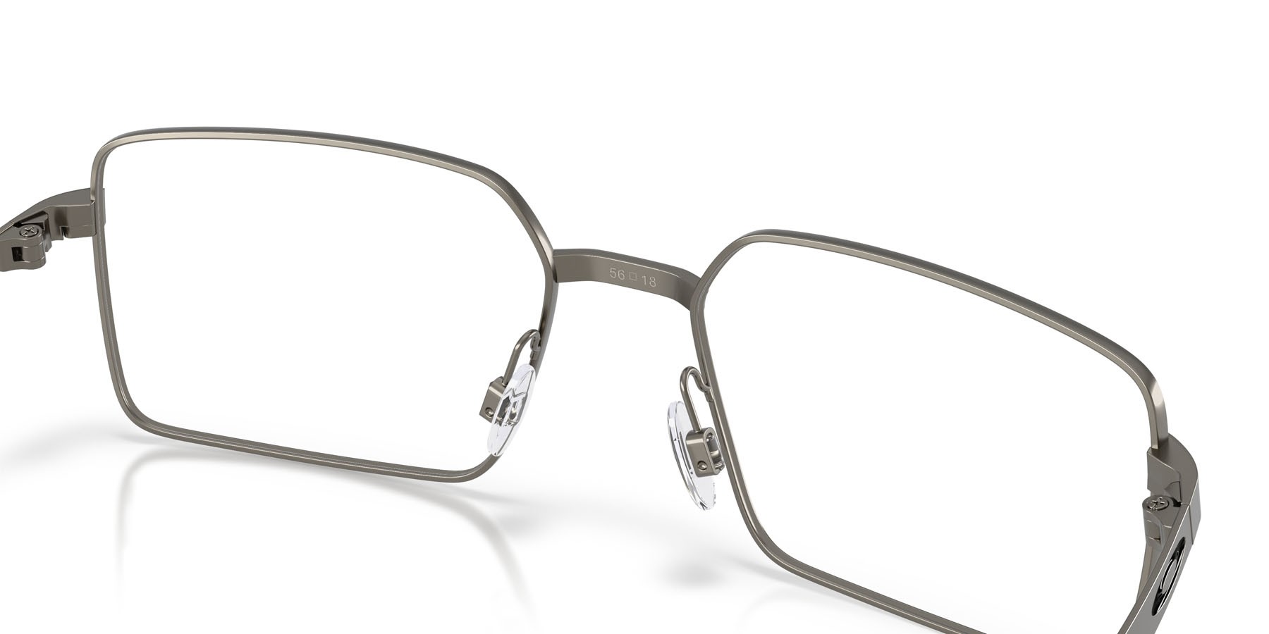 Brillen Oakley Foil Sq OX 3062 (306204) farbe gunmetal opaco form rechteckig gläser lente demo