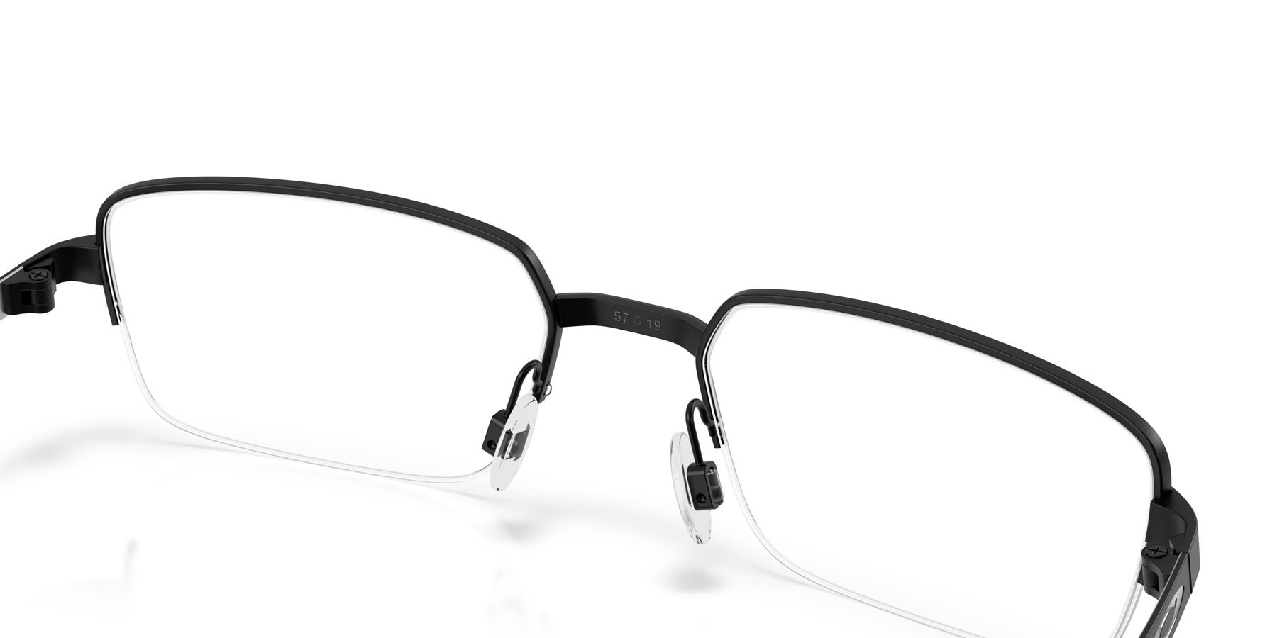 Occhiali da vista Oakley Foil Rq 0.5 OX 3100 (310001) colore nero satinato forma rettangolare lenti lente demo