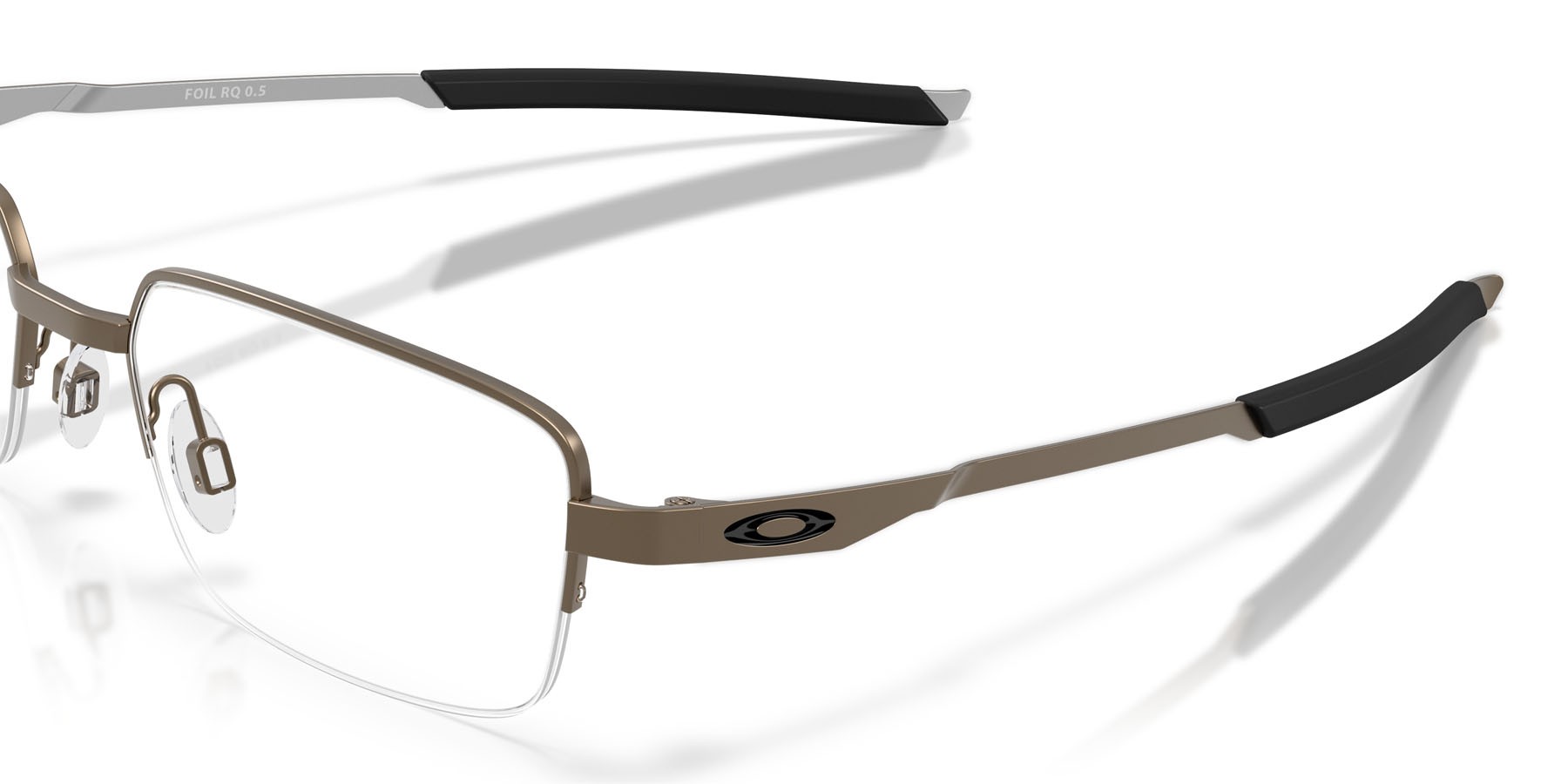 Occhiali da vista Oakley Foil Rq 0.5 OX 3100 (310002) colore peltro forma rettangolare lenti lente demo
