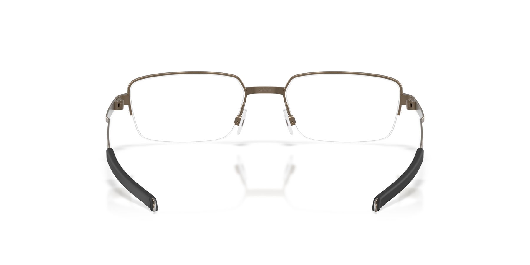 Occhiali da vista Oakley Foil Rq 0.5 OX 3100 (310002) colore peltro forma rettangolare lenti lente demo