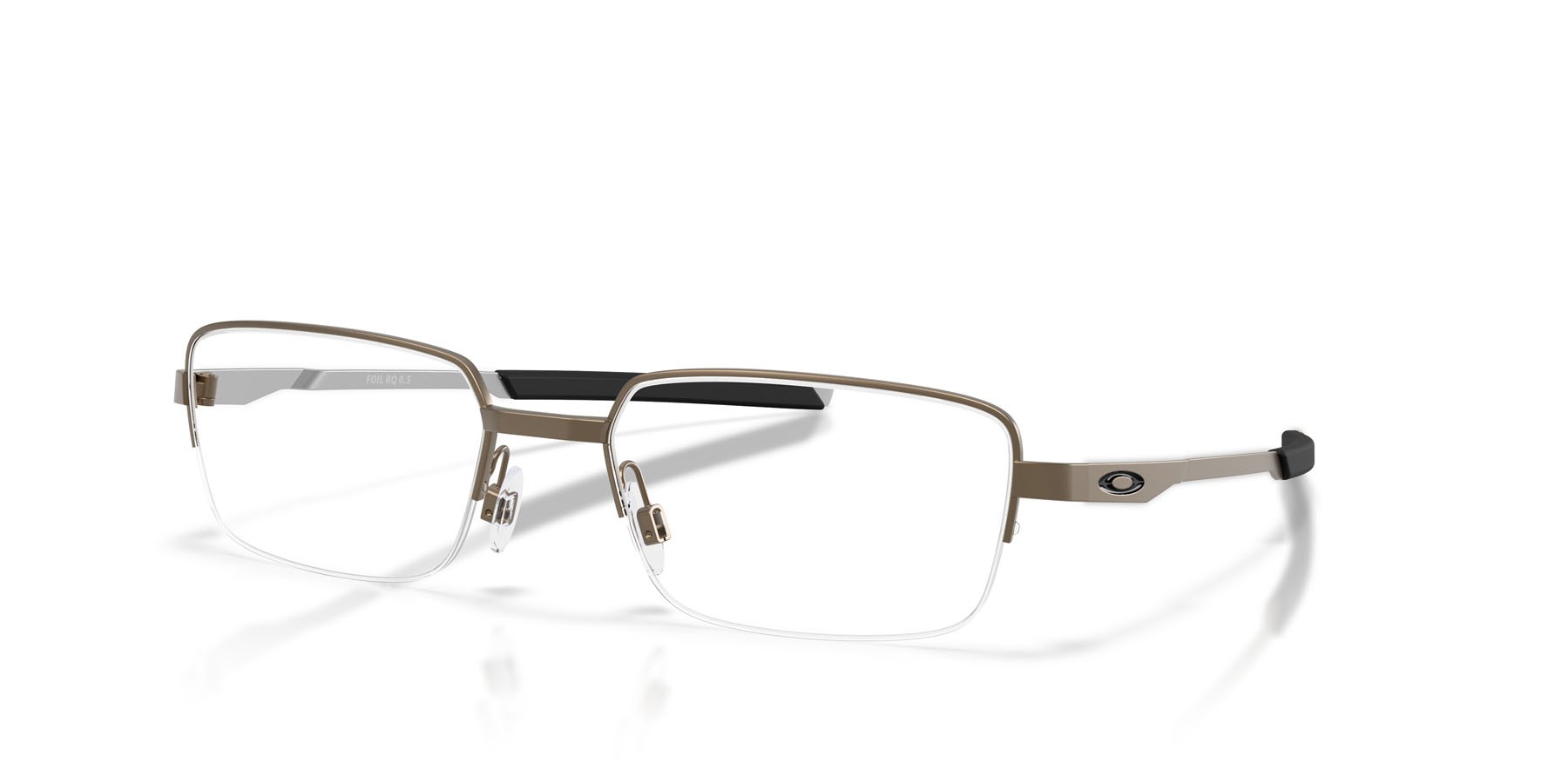 Occhiali da vista Oakley Foil Rq 0.5 OX 3100 (310002) colore peltro forma rettangolare lenti lente demo