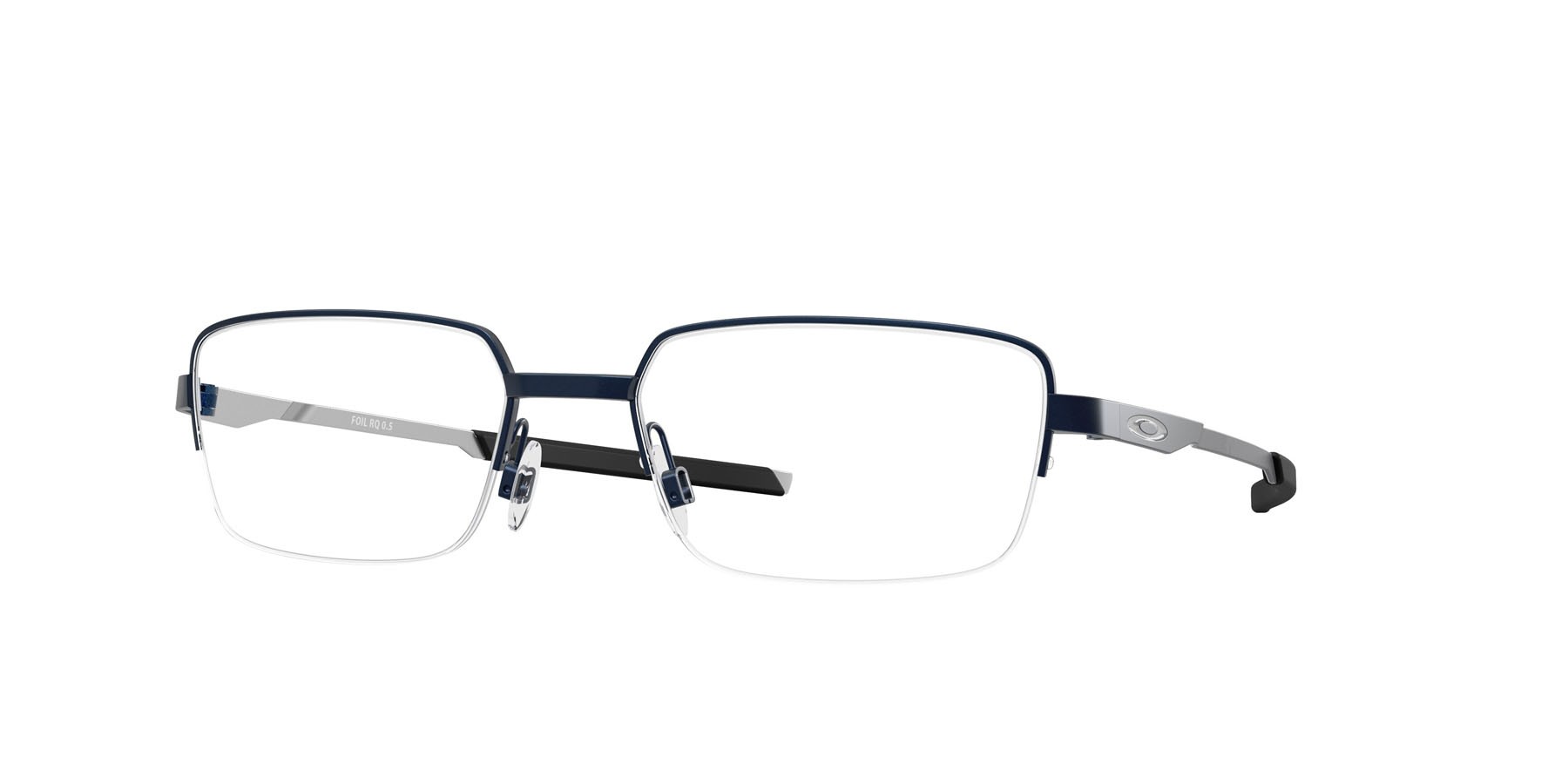 Occhiali da vista Oakley Foil Rq 0.5 OX 3100 (310003) colore midnight opaco forma rettangolare lenti lente demo