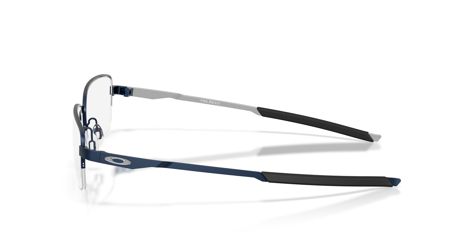 Occhiali da vista Oakley Foil Rq 0.5 OX 3100 (310003) colore midnight opaco forma rettangolare lenti lente demo