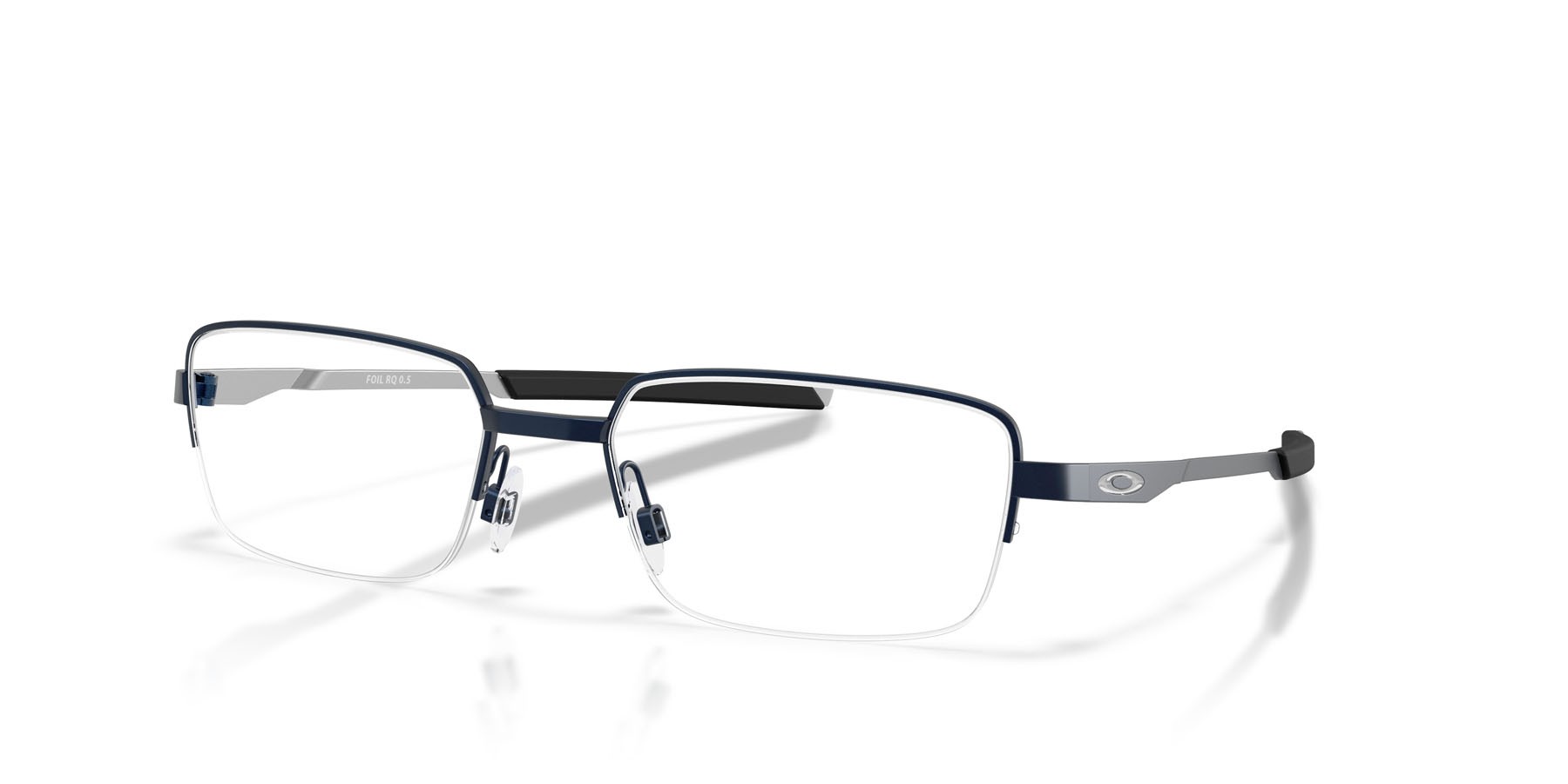 Occhiali da vista Oakley Foil Rq 0.5 OX 3100 (310003) colore midnight opaco forma rettangolare lenti lente demo