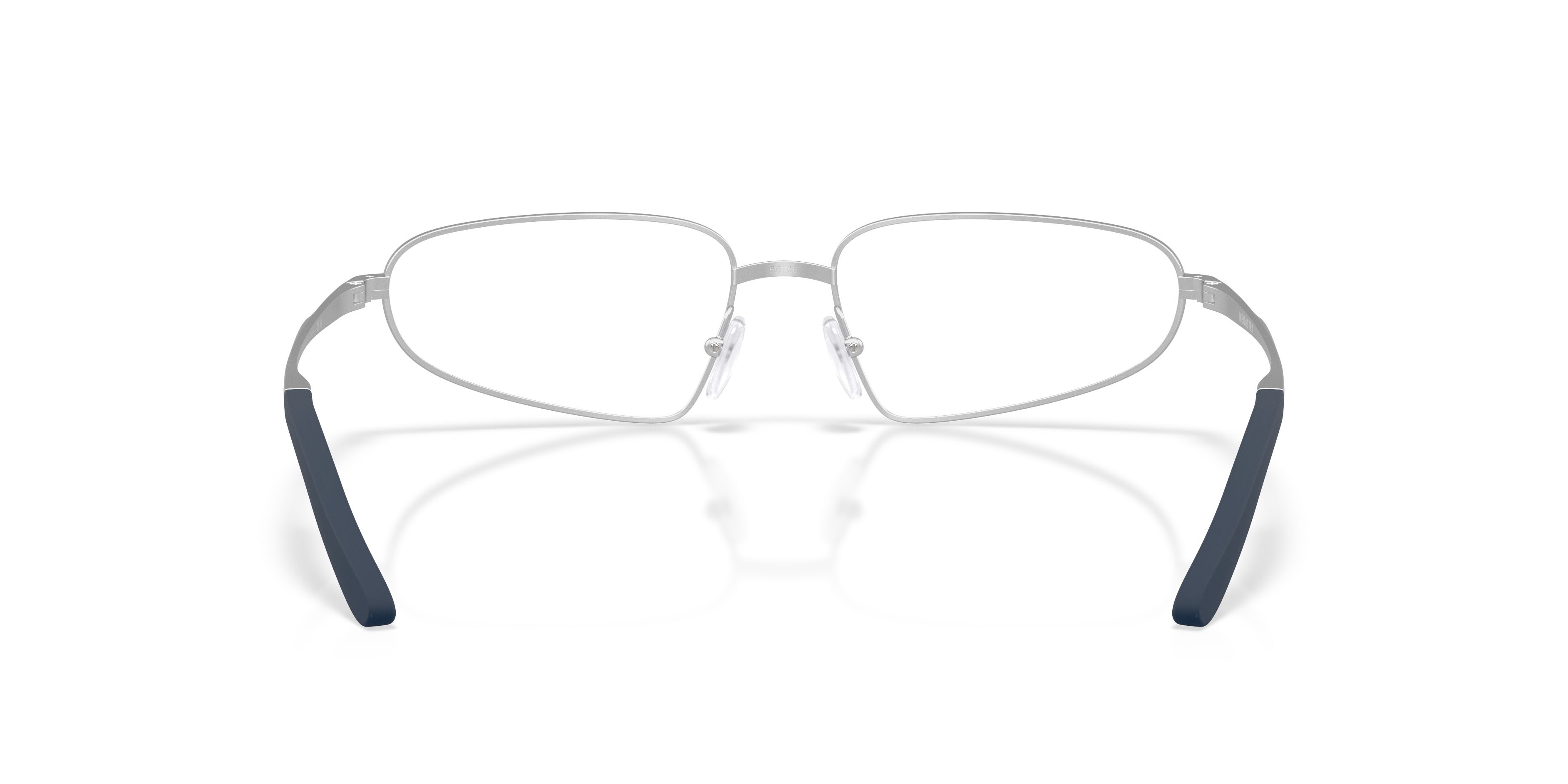 Occhiali da vista Oakley Neoastra OX 3116 (311604) colore cromo satinato forma rettangolare lenti lente demo