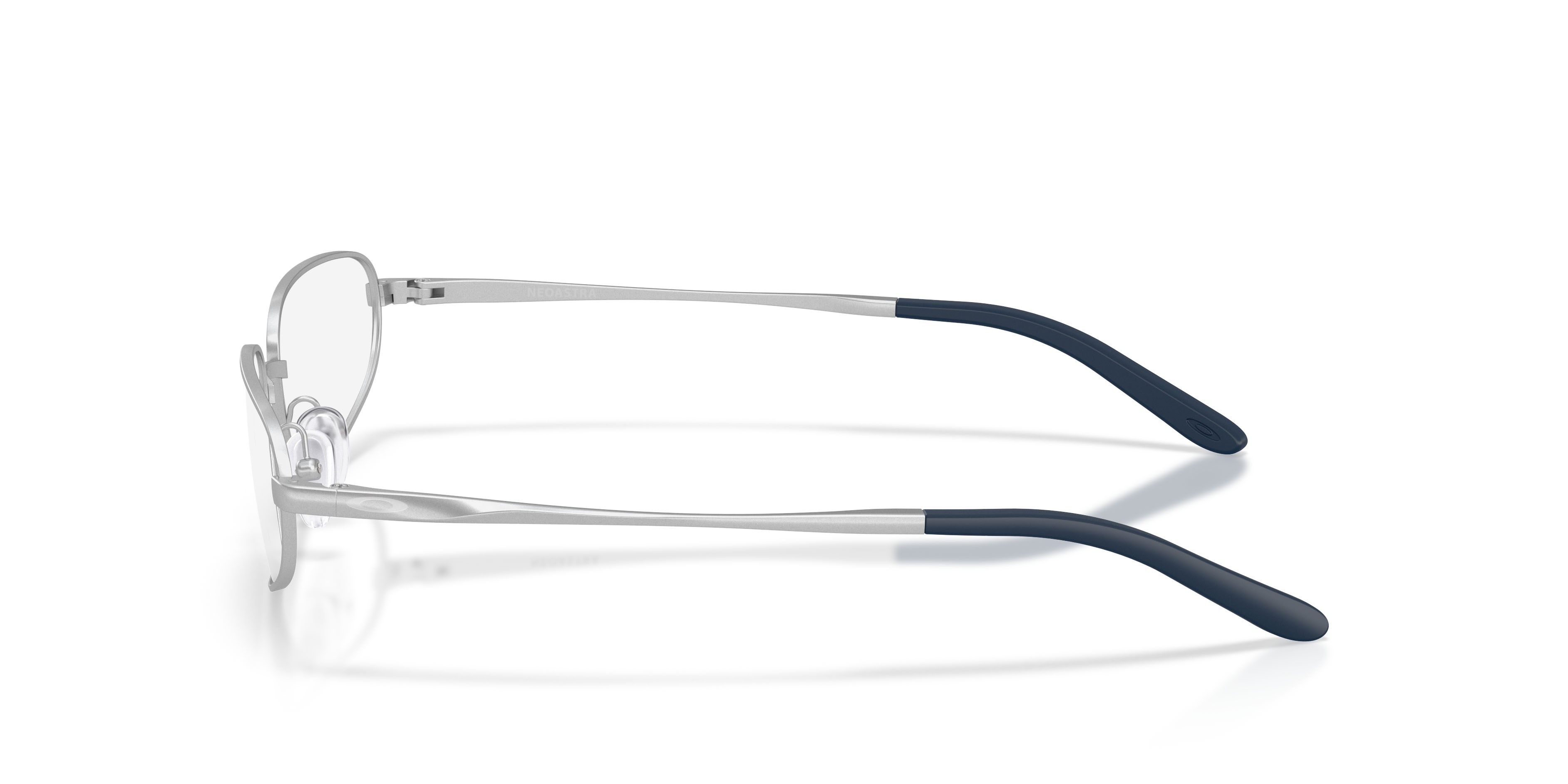 Occhiali da vista Oakley Neoastra OX 3116 (311604) colore cromo satinato forma rettangolare lenti lente demo