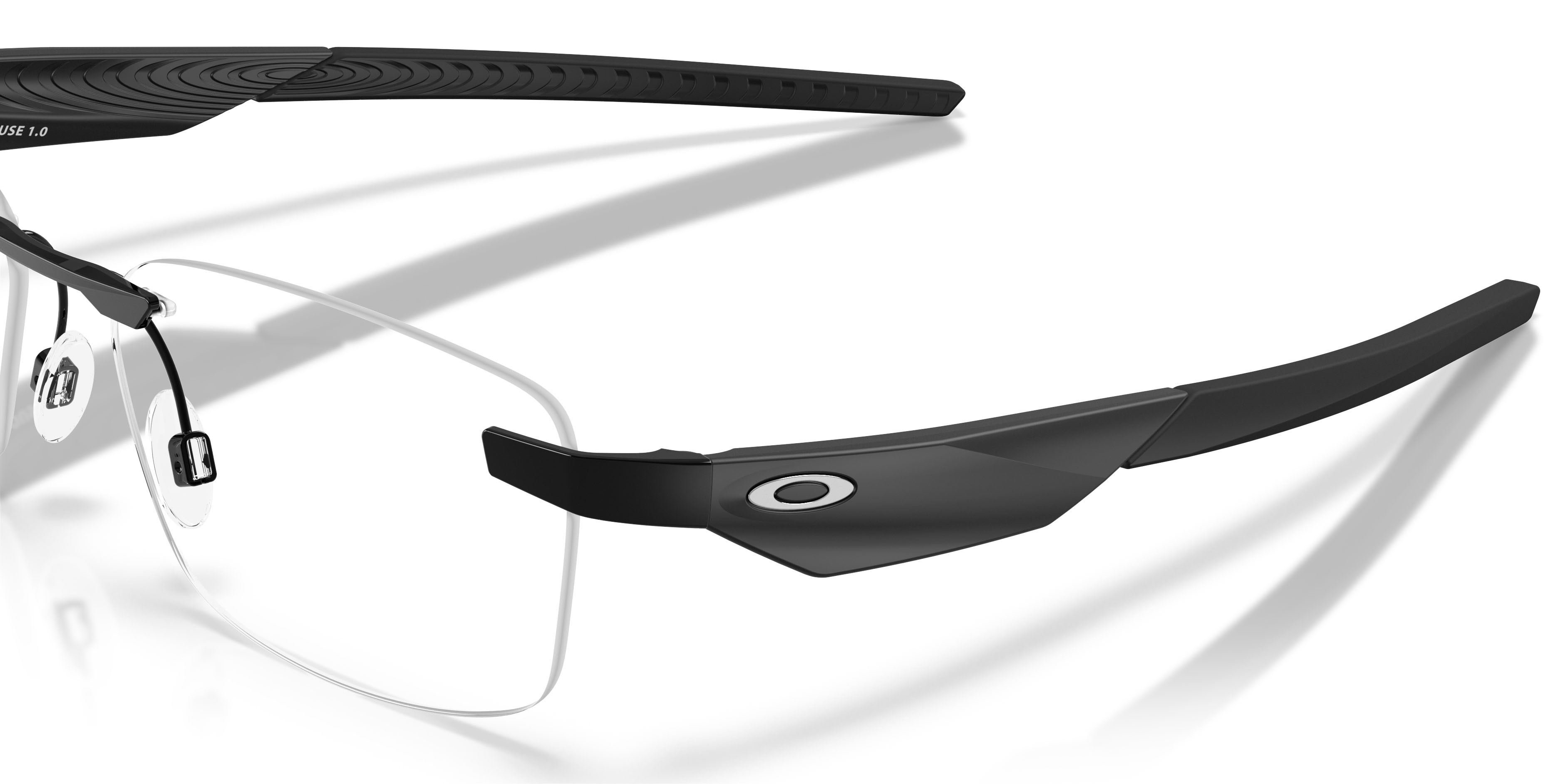 Occhiali da vista Oakley Steakhouse 1.0 OX 3126 (312601) colore nero satinato forma rettangolare lenti lente demo