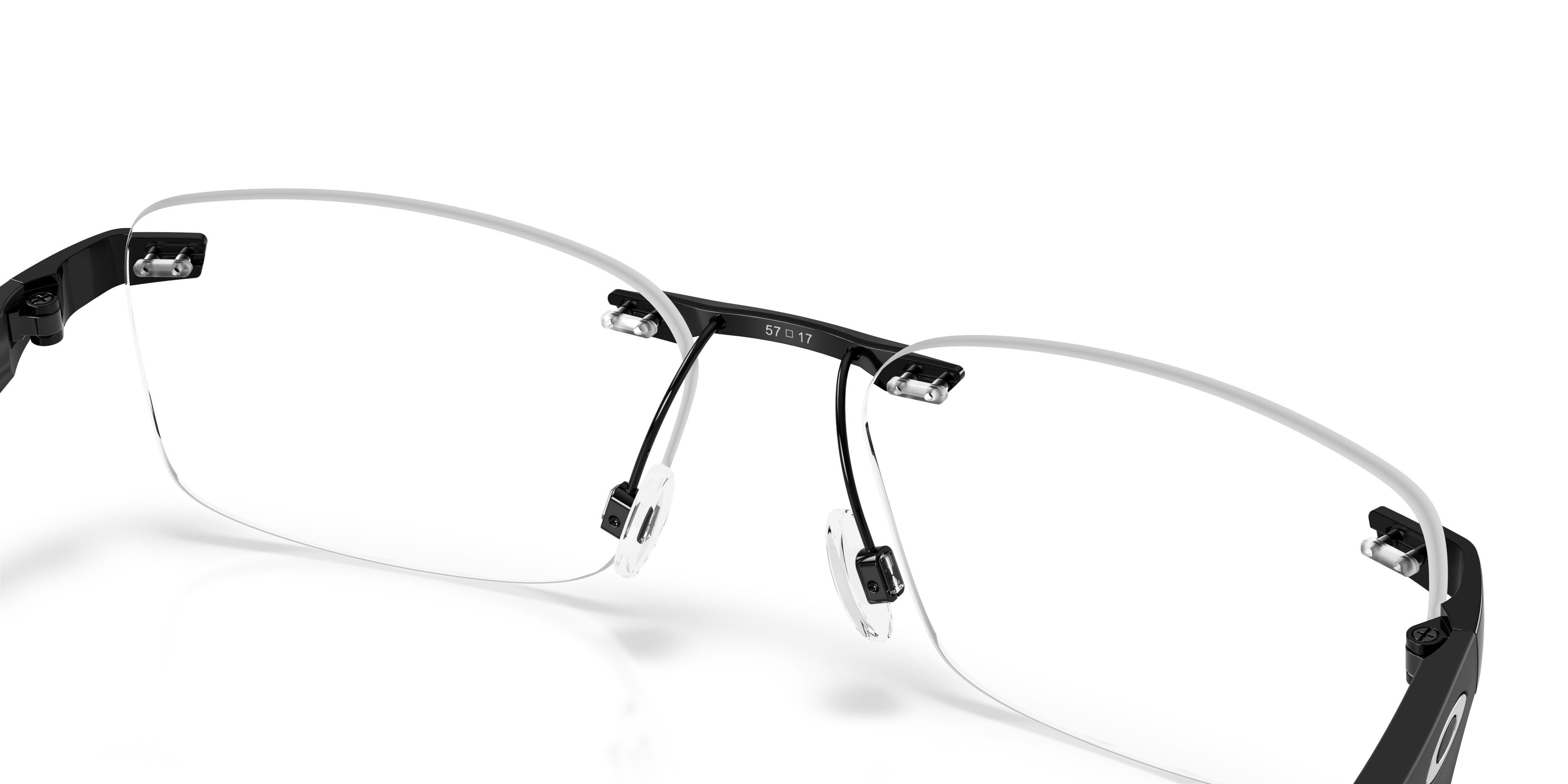 Occhiali da vista Oakley Steakhouse 1.0 OX 3126 (312601) colore nero satinato forma rettangolare lenti lente demo
