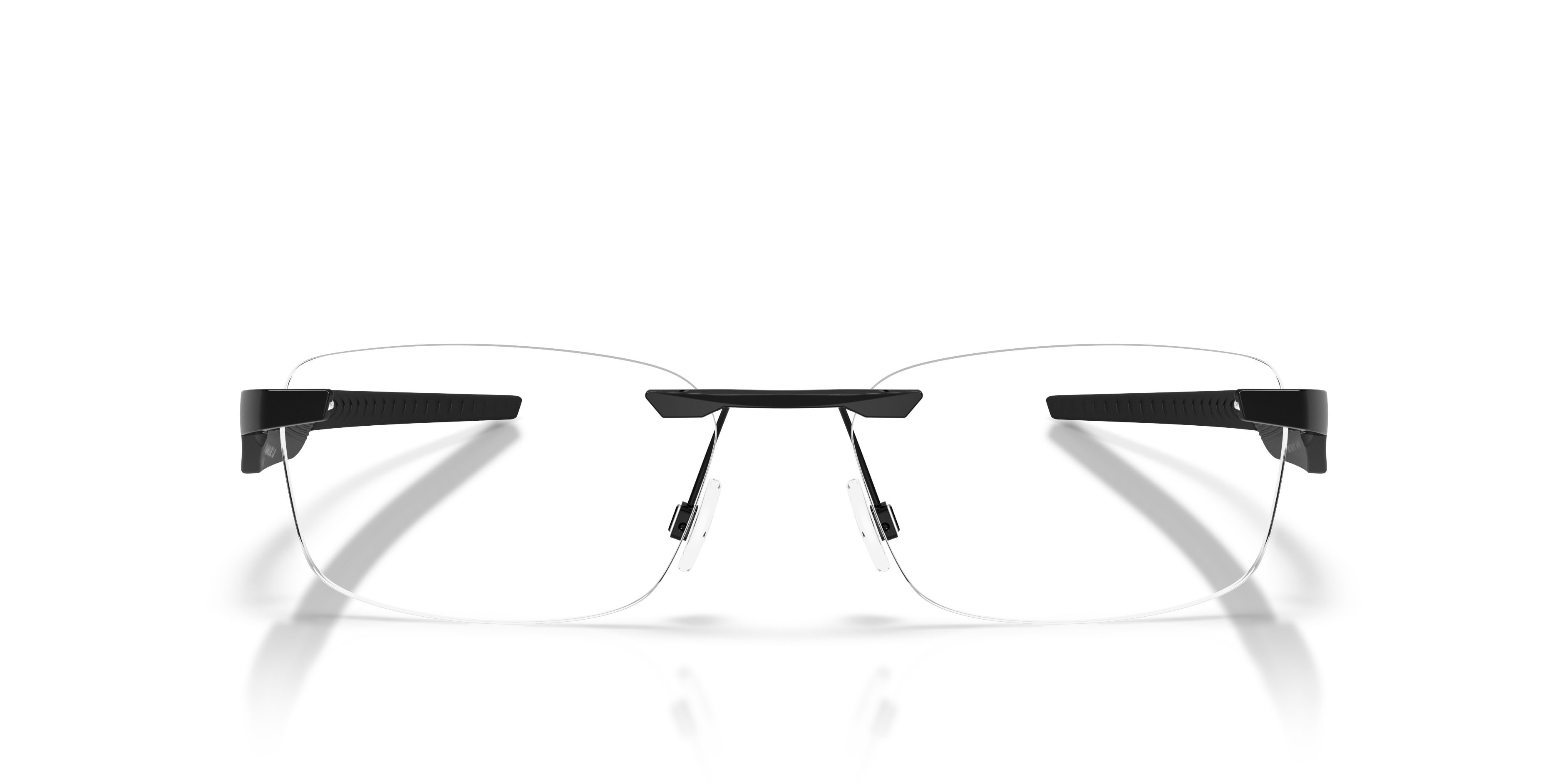 Occhiali da vista Oakley Steakhouse 1.0 OX 3126 (312601) colore nero satinato forma rettangolare lenti lente demo
