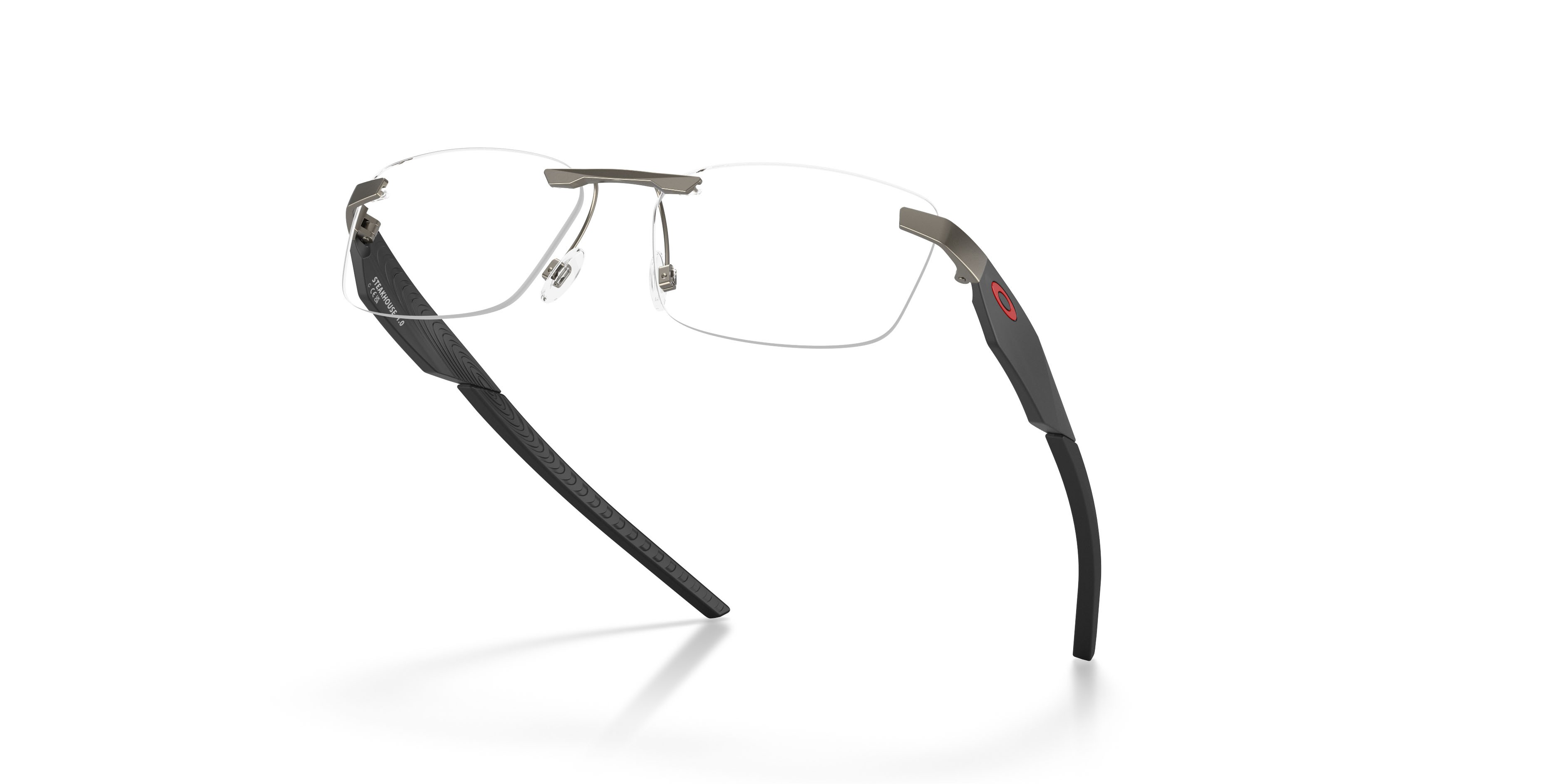 Eyeglasses Oakley Steakhouse 1.0 OX 3126 (312602) color gunmetal opaco shape rectangle lenses lente demo