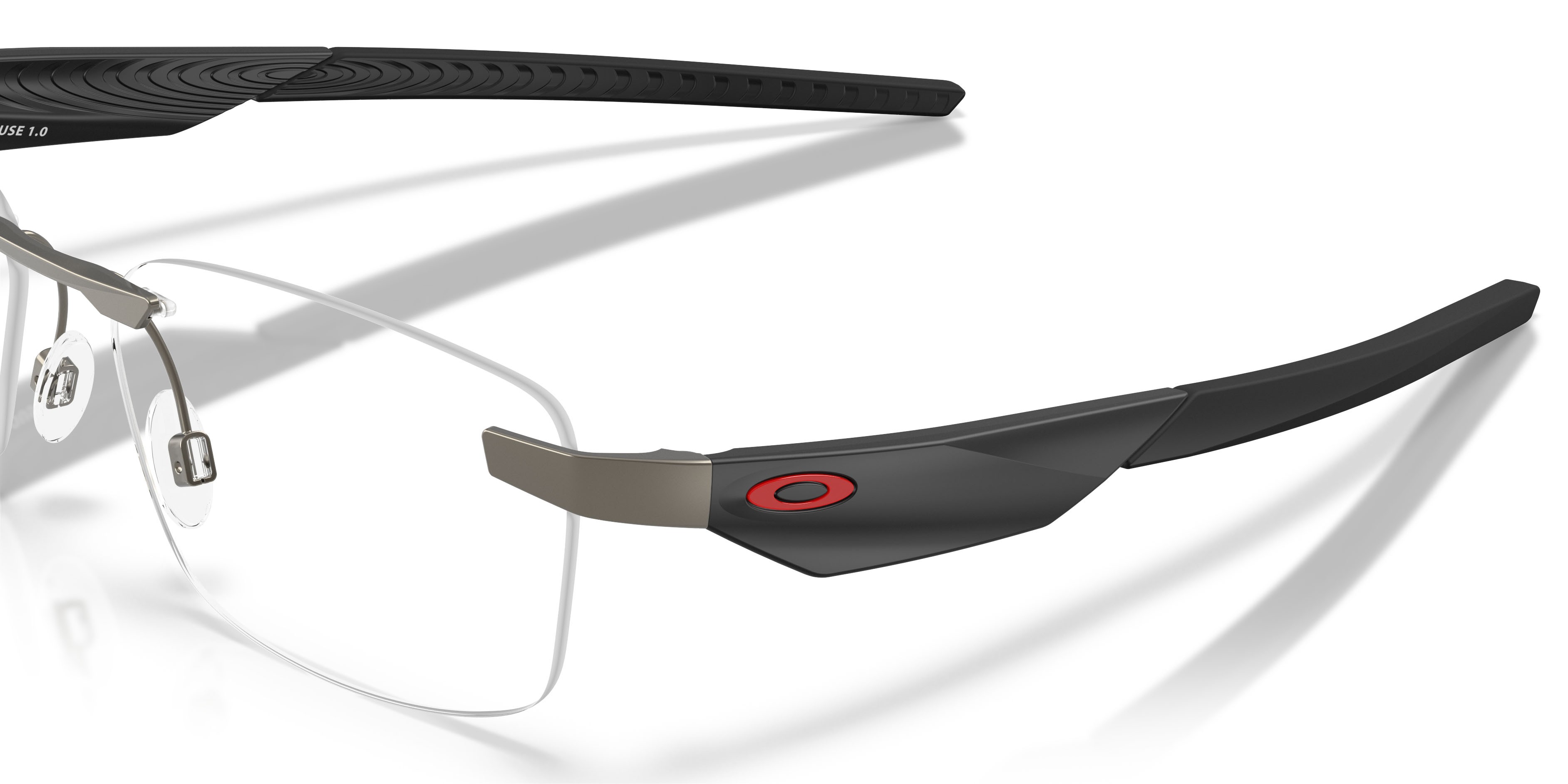 Eyeglasses Oakley Steakhouse 1.0 OX 3126 (312602) color gunmetal opaco shape rectangle lenses lente demo