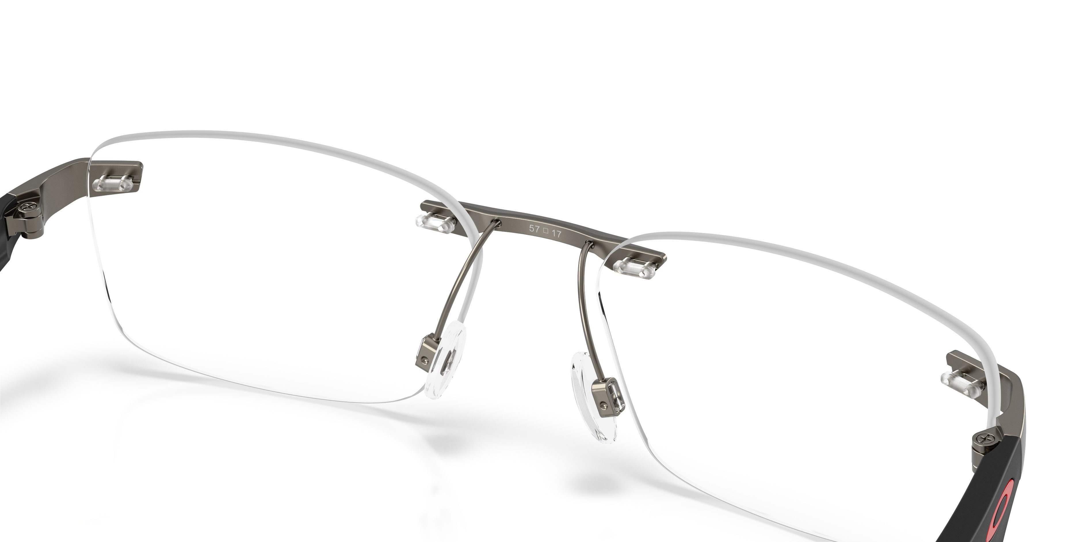 Eyeglasses Oakley Steakhouse 1.0 OX 3126 (312602) color gunmetal opaco shape rectangle lenses lente demo