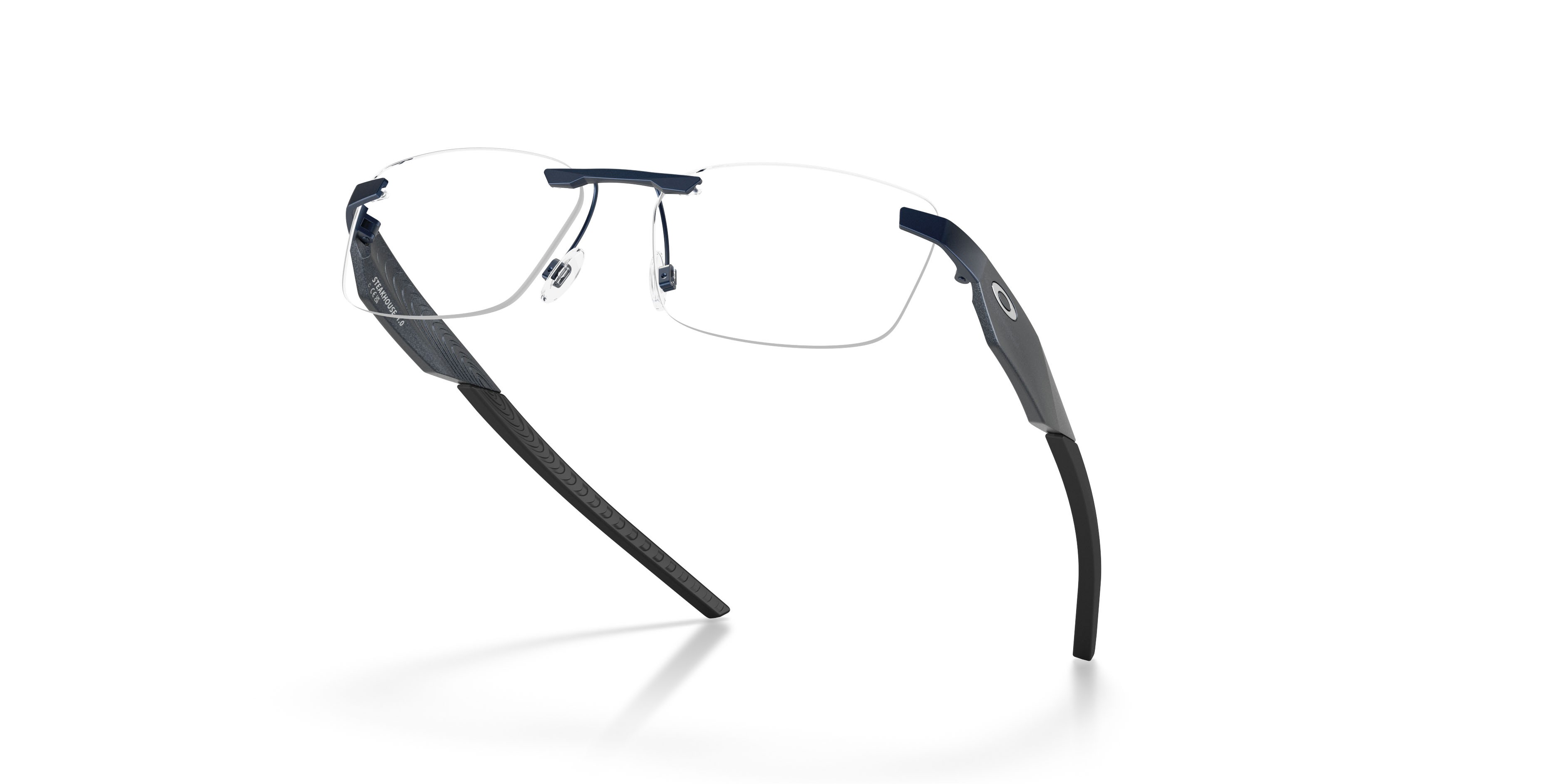 Occhiali da vista Oakley Steakhouse 1.0 OX 3126 (312603) colore midnight opaco forma rettangolare lenti lente demo