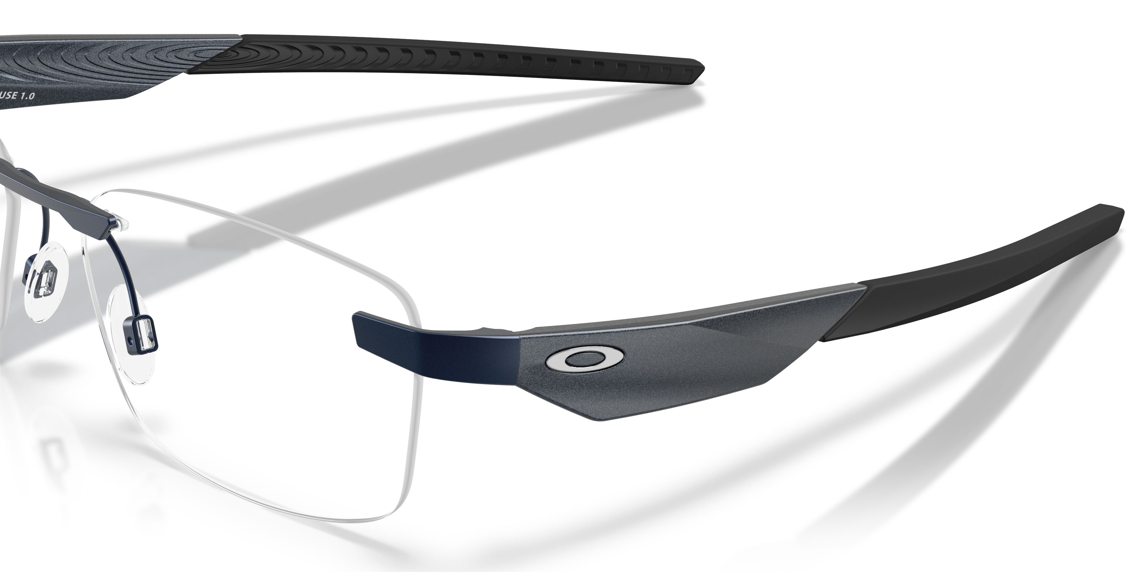 Occhiali da vista Oakley Steakhouse 1.0 OX 3126 (312603) colore midnight opaco forma rettangolare lenti lente demo