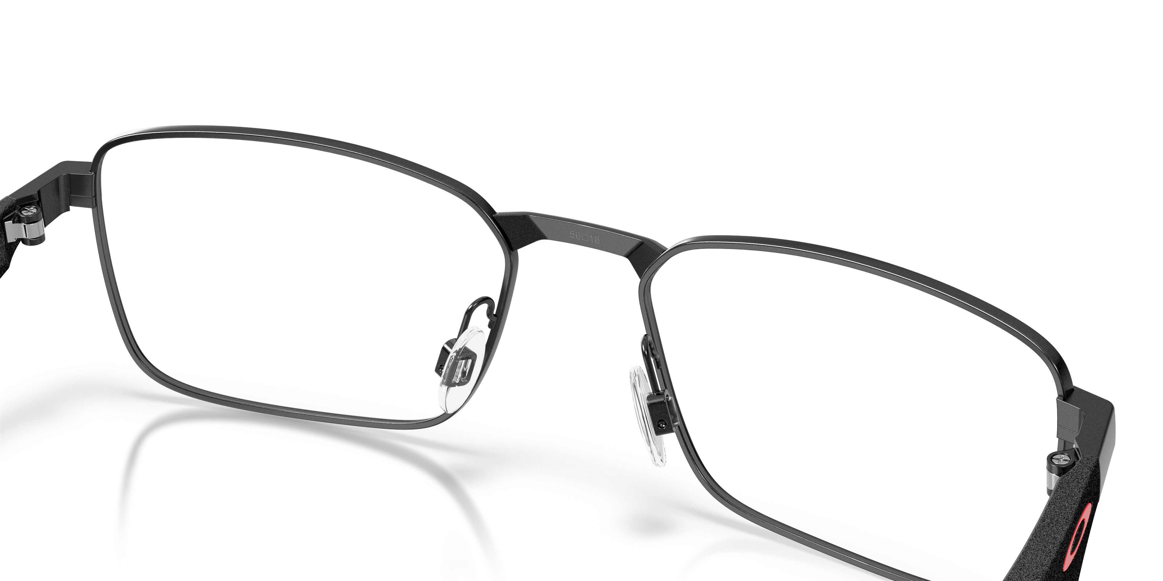 Occhiali da vista Oakley Steakhouse OX 3140 (314002) colore acciaio chiaro satinato forma rettangolare lenti lente demo