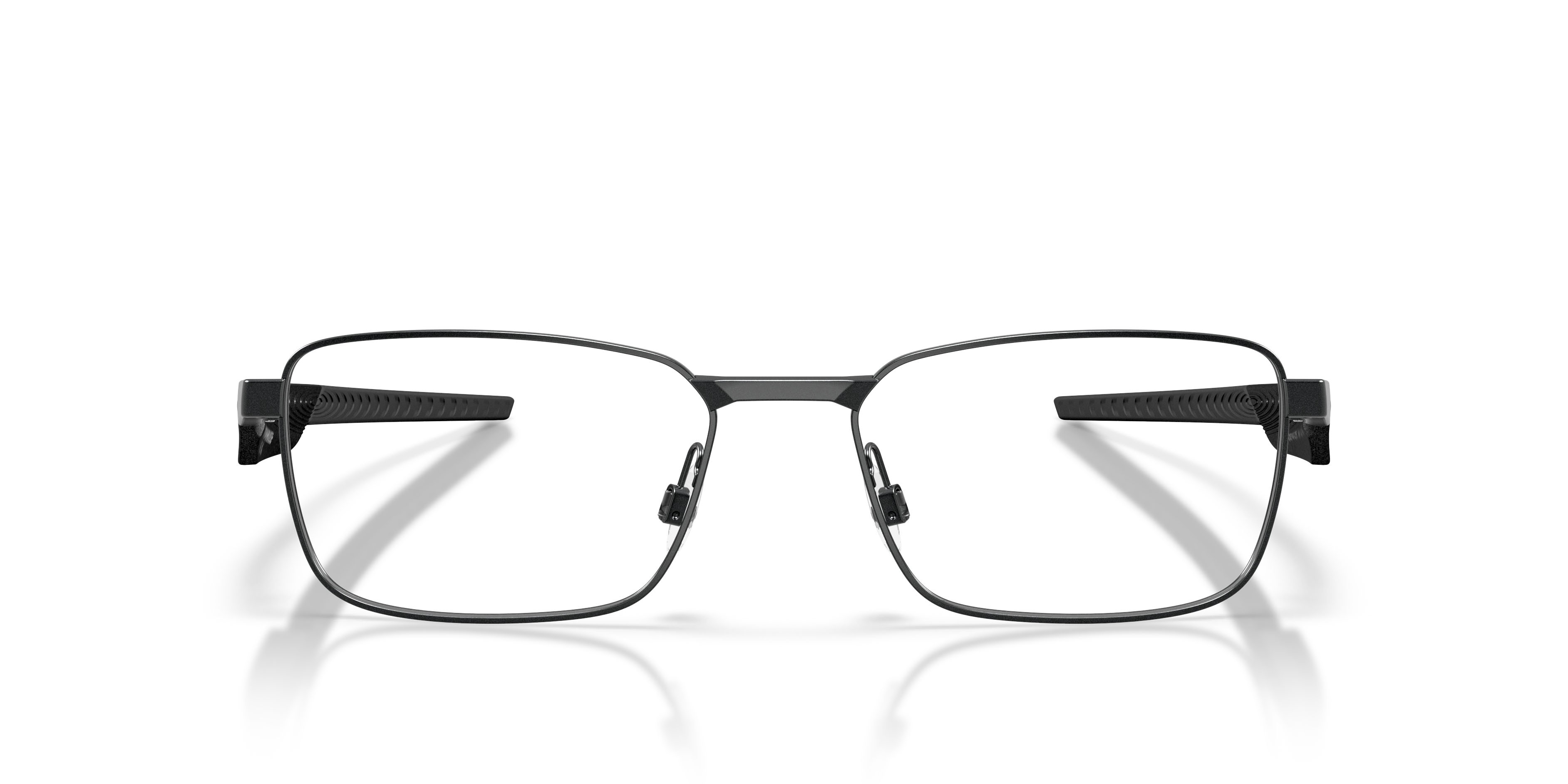 Occhiali da vista Oakley Steakhouse OX 3140 (314002) colore acciaio chiaro satinato forma rettangolare lenti lente demo