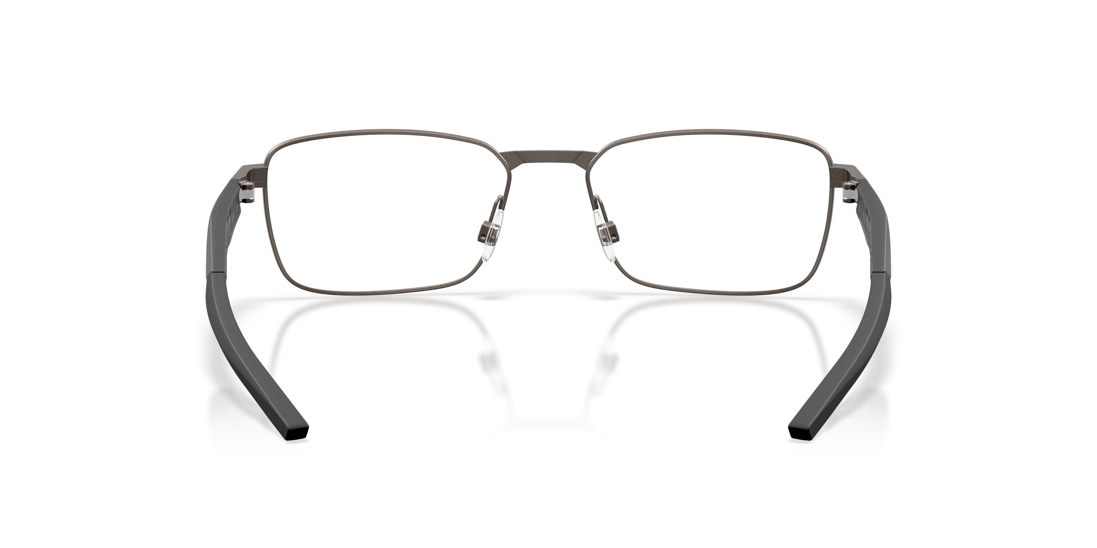 Occhiali da vista Oakley Steakhouse OX 3140 (314003) colore satin lead forma rettangolare lenti lente demo