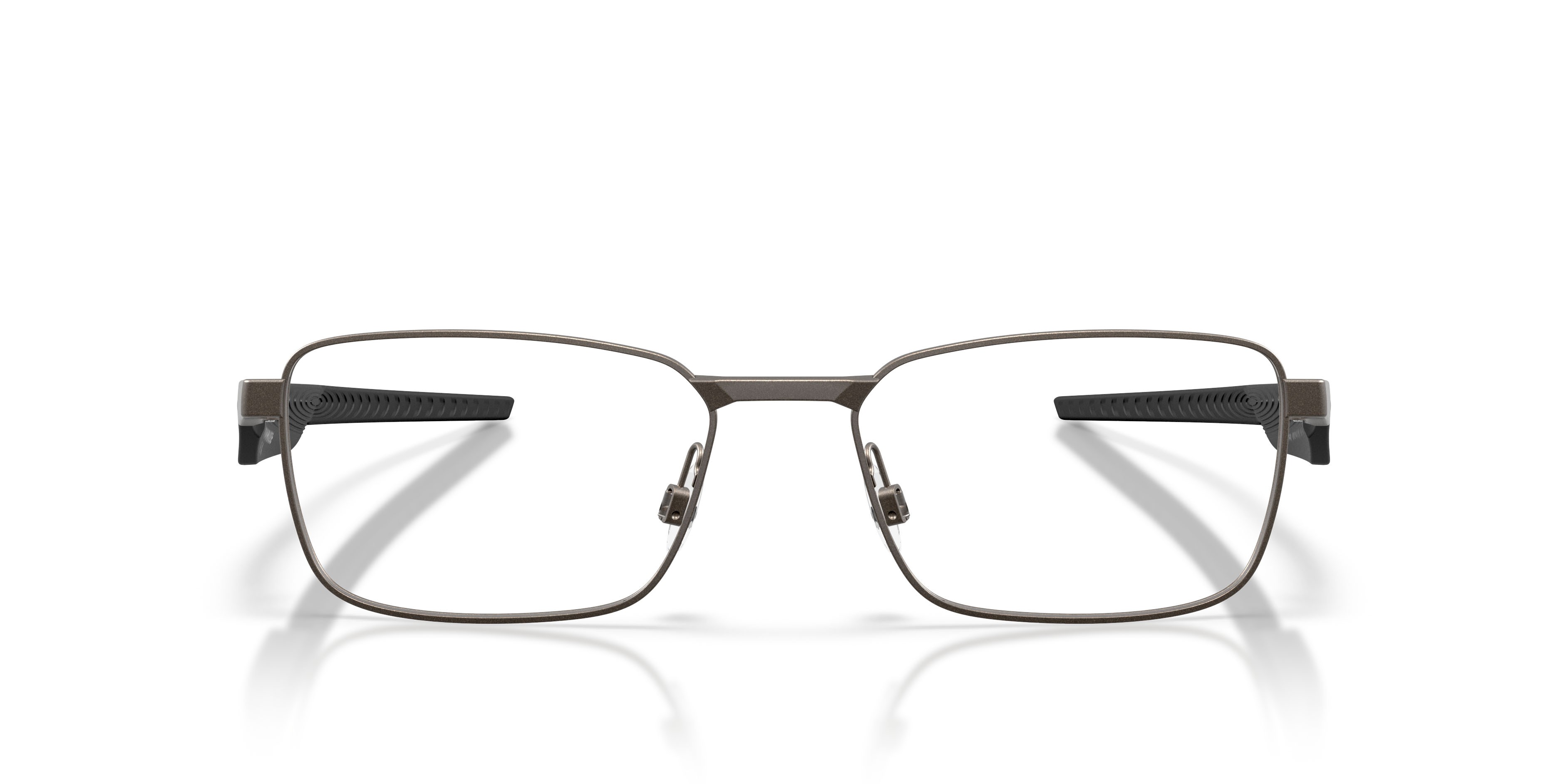 Occhiali da vista Oakley Steakhouse OX 3140 (314003) colore satin lead forma rettangolare lenti lente demo