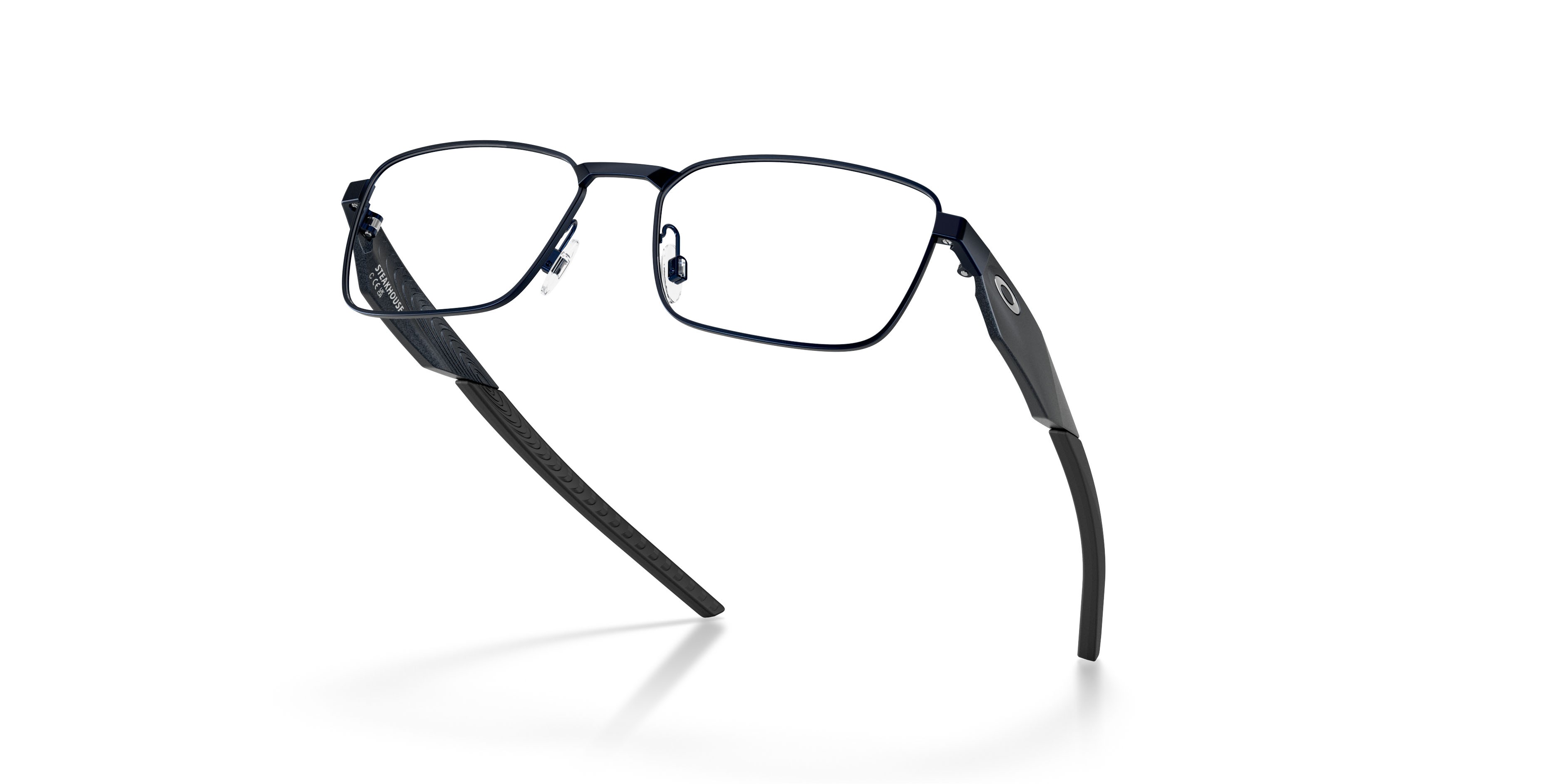 Occhiali da vista Oakley Steakhouse OX 3140 (314004) colore midnight opaco forma rettangolare lenti lente demo