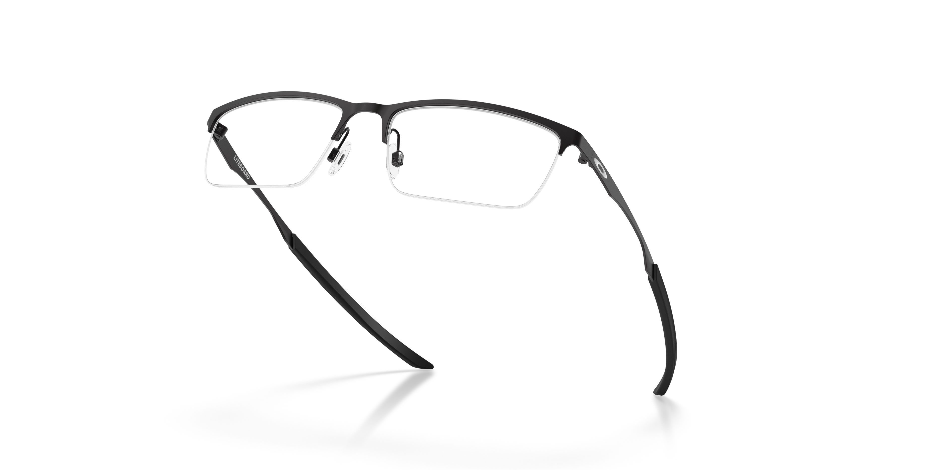 Occhiali da vista Oakley Liteboard OX 3141 (314101) colore nero satinato forma rettangolare lenti lente demo