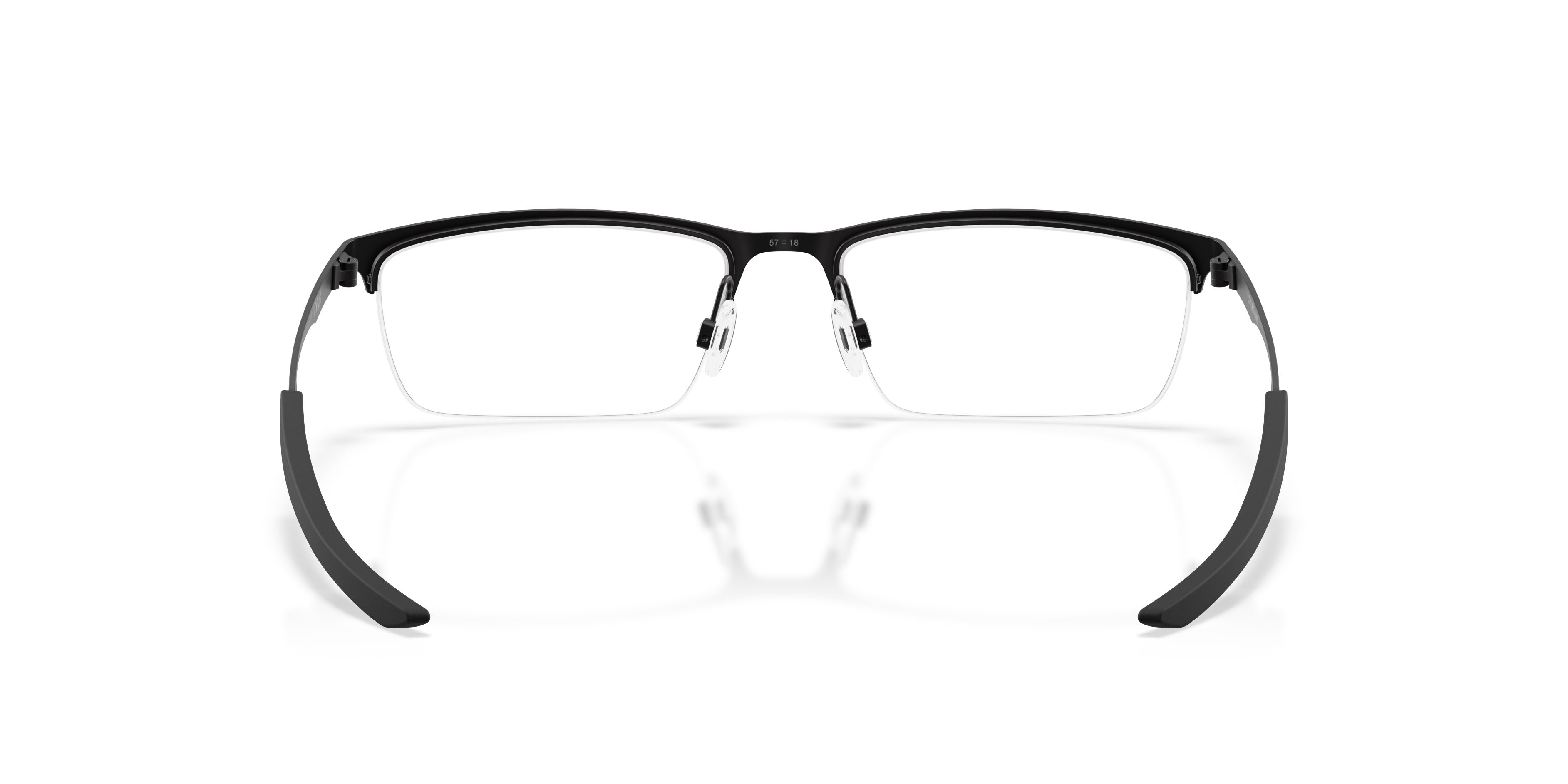 Occhiali da vista Oakley Liteboard OX 3141 (314101) colore nero satinato forma rettangolare lenti lente demo