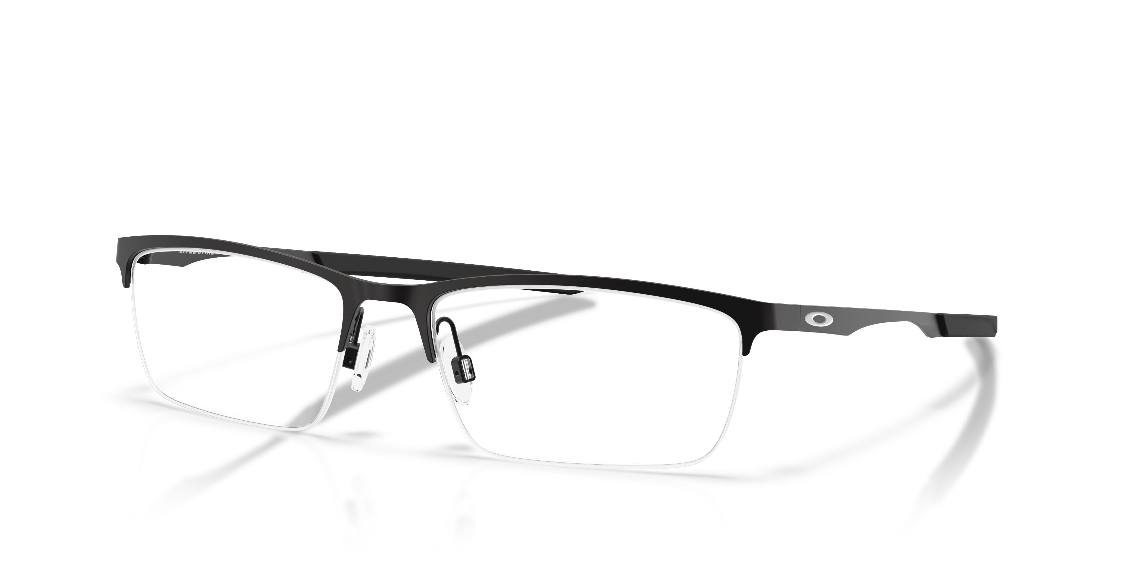 Occhiali da vista Oakley Liteboard OX 3141 (314101) colore nero satinato forma rettangolare lenti lente demo