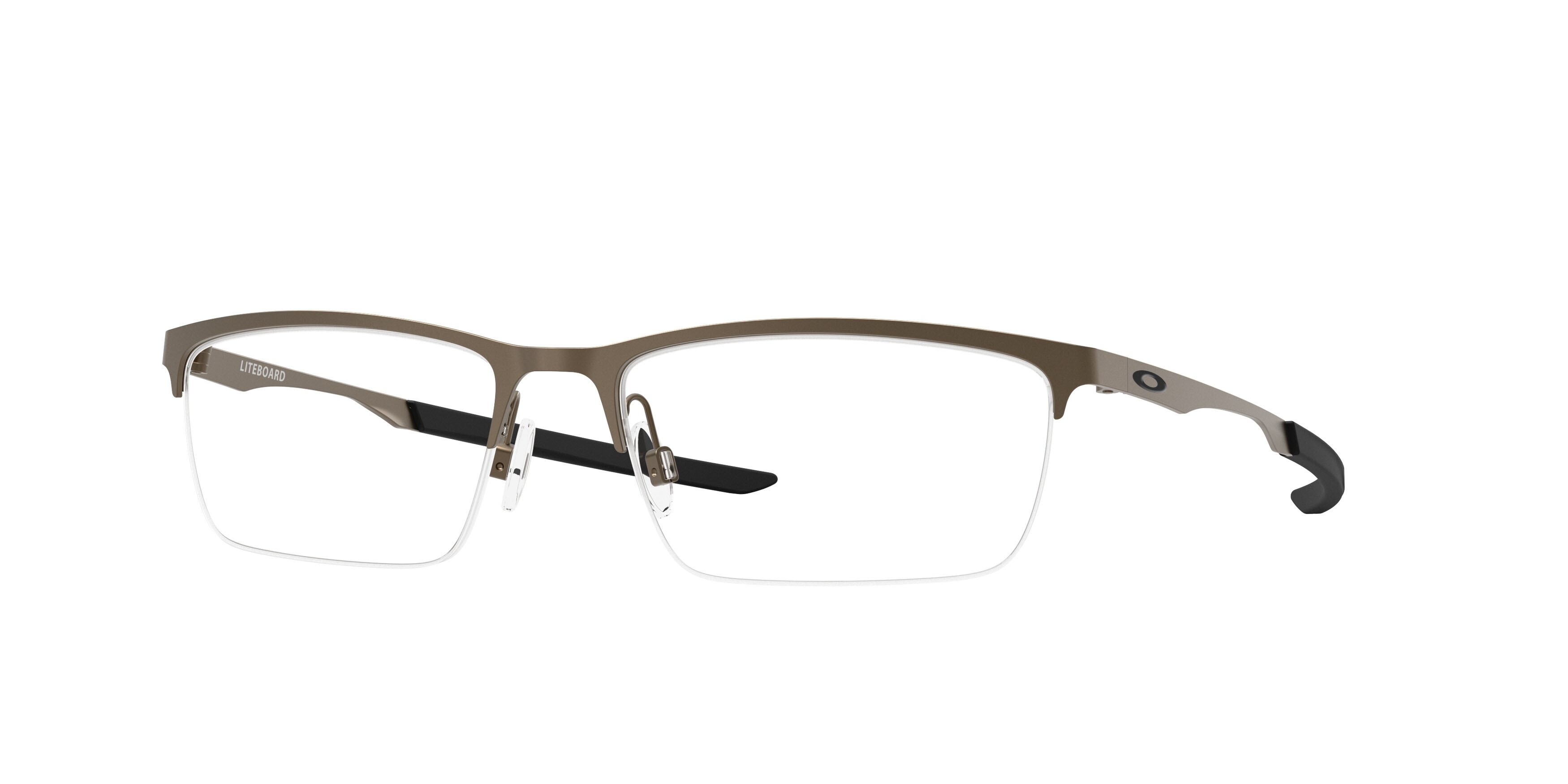 Occhiali da vista Oakley Liteboard OX 3141 (314102) colore peltro forma rettangolare lenti lente demo
