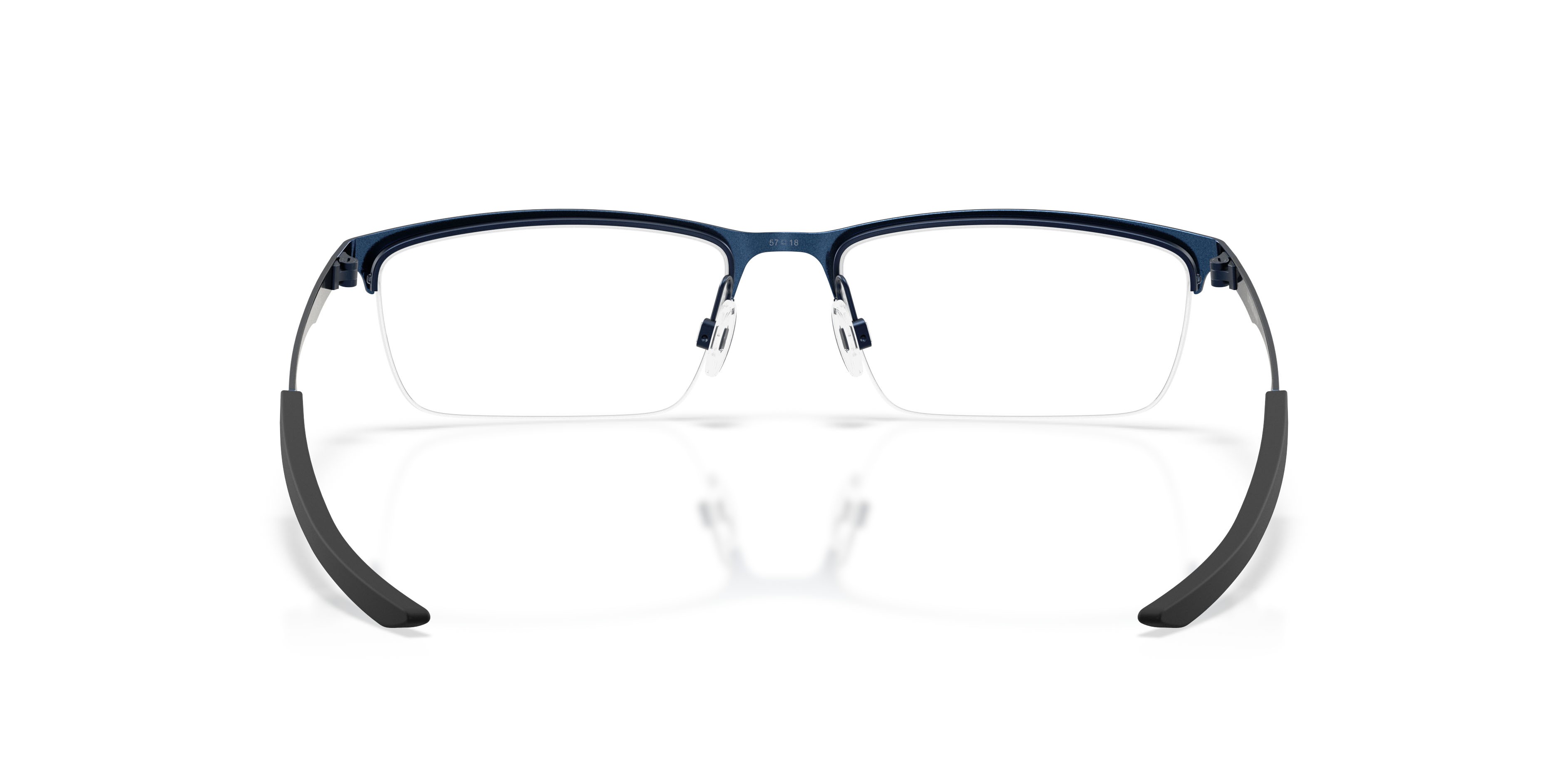 Occhiali da vista Oakley Liteboard OX 3141 (314103) colore midnight opaco forma rettangolare lenti lente demo