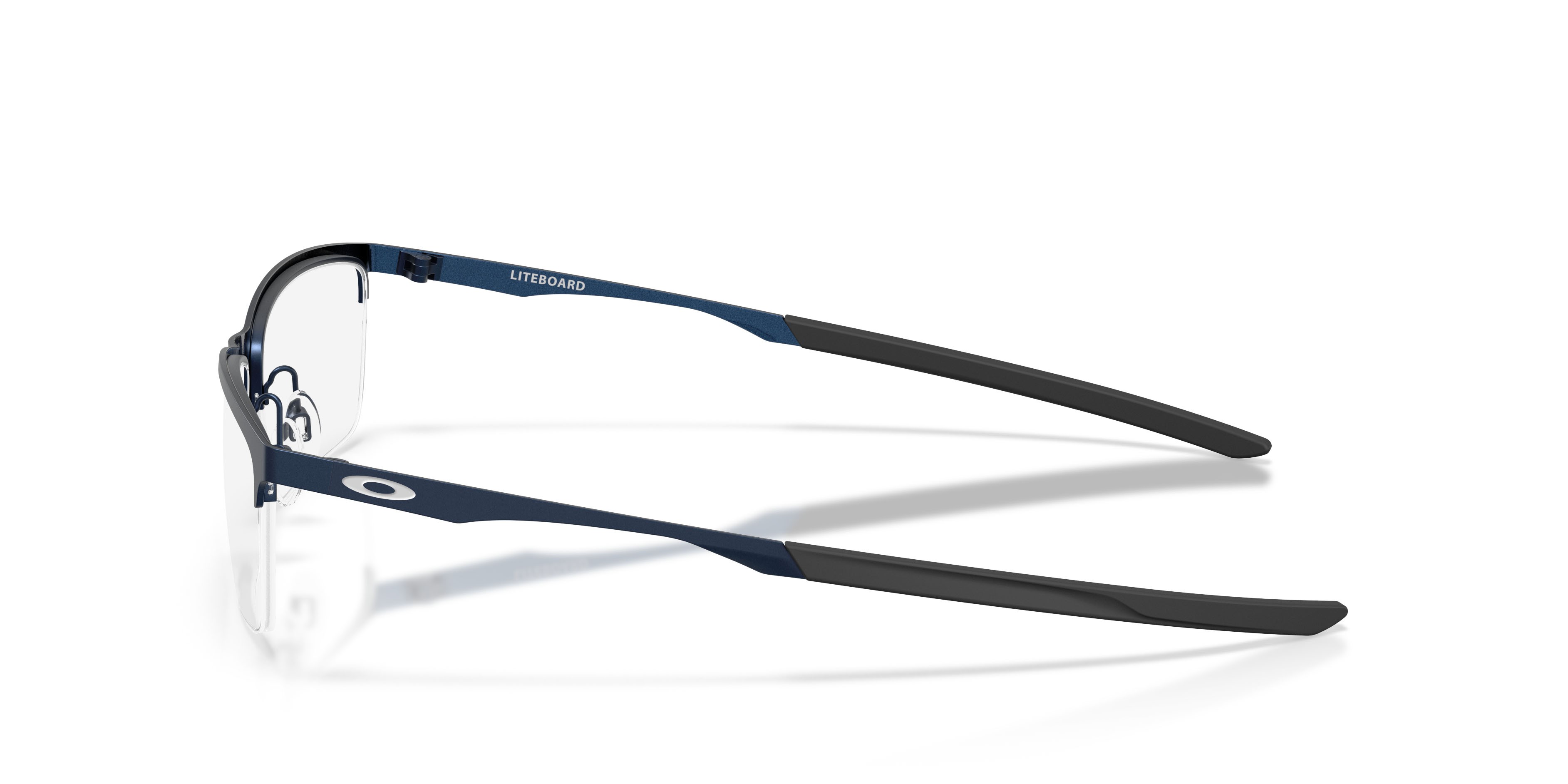 Occhiali da vista Oakley Liteboard OX 3141 (314103) colore midnight opaco forma rettangolare lenti lente demo