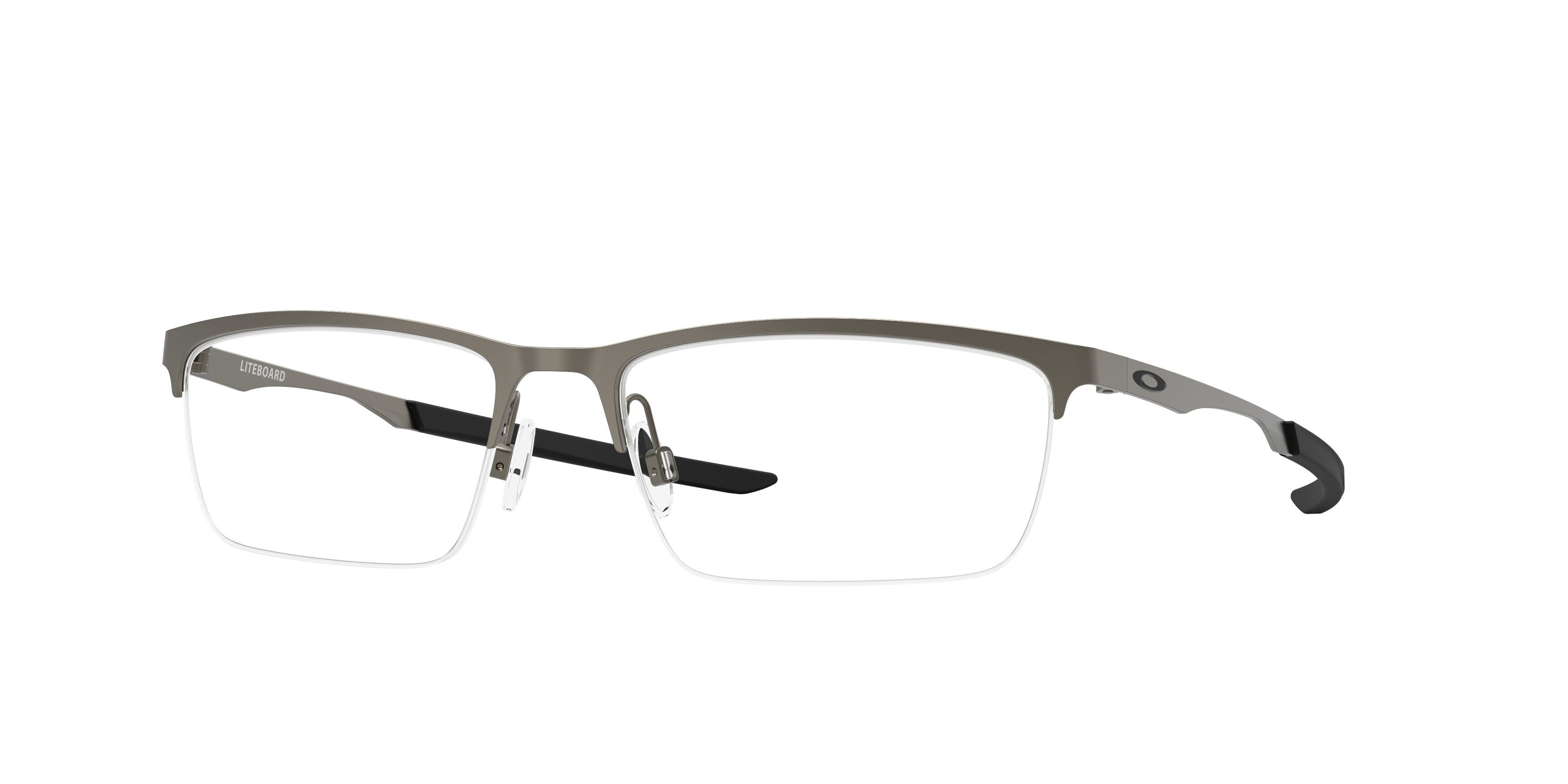 Occhiali da vista Oakley Liteboard OX 3141 (314104) colore gunmetal opaco forma rettangolare lenti lente demo
