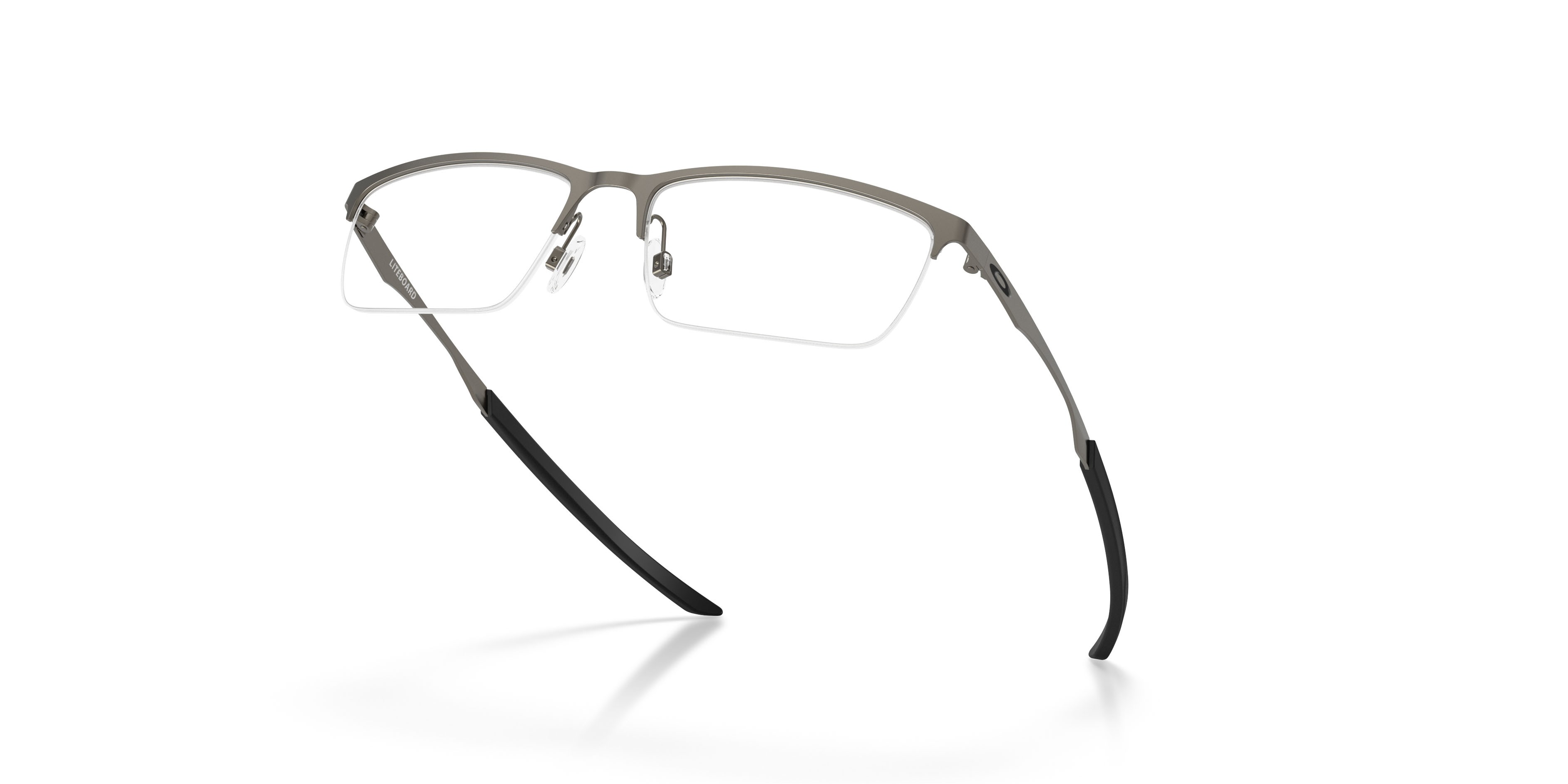 Occhiali da vista Oakley Liteboard OX 3141 (314104) colore gunmetal opaco forma rettangolare lenti lente demo