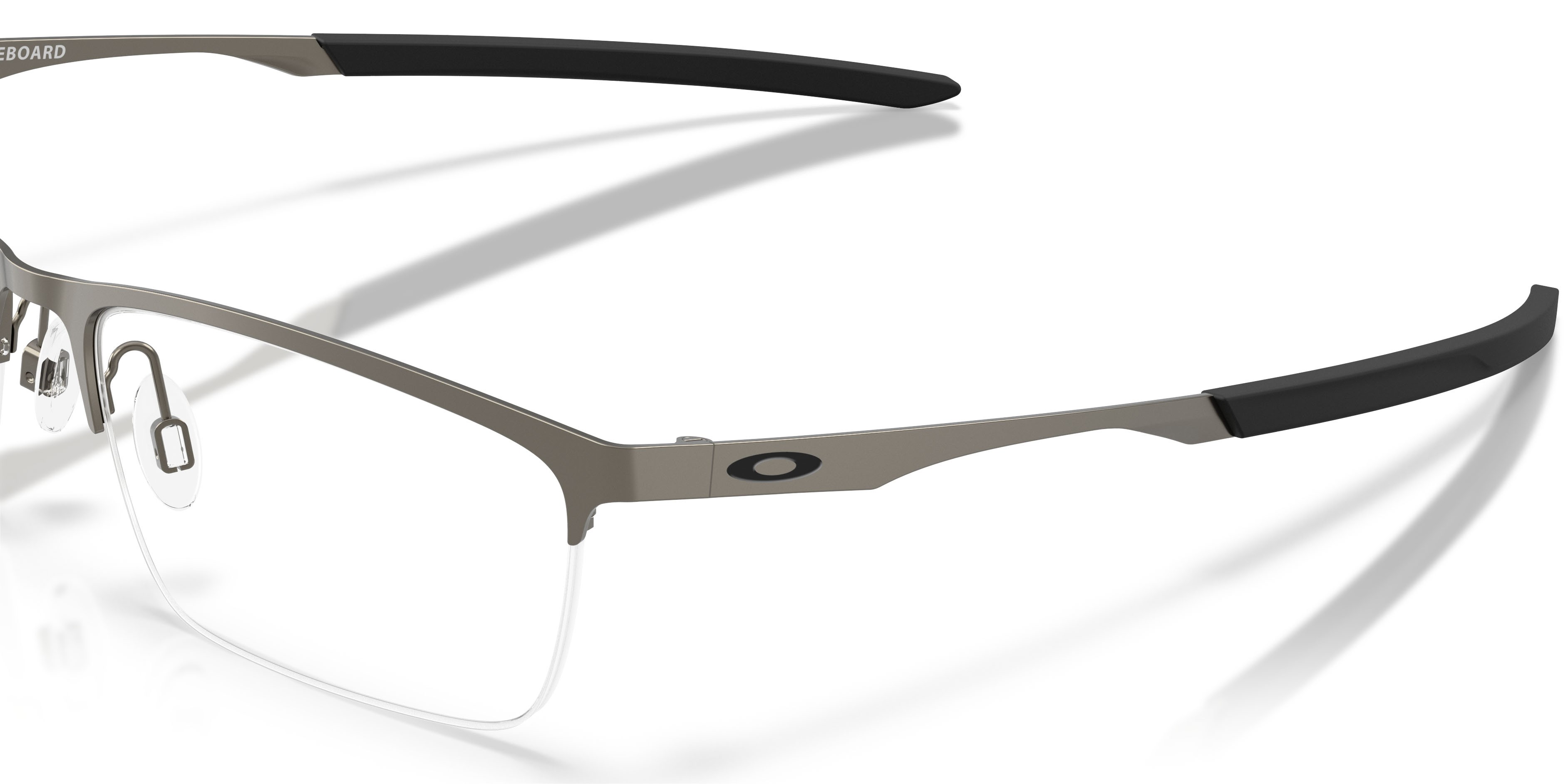 Occhiali da vista Oakley Liteboard OX 3141 (314104) colore gunmetal opaco forma rettangolare lenti lente demo