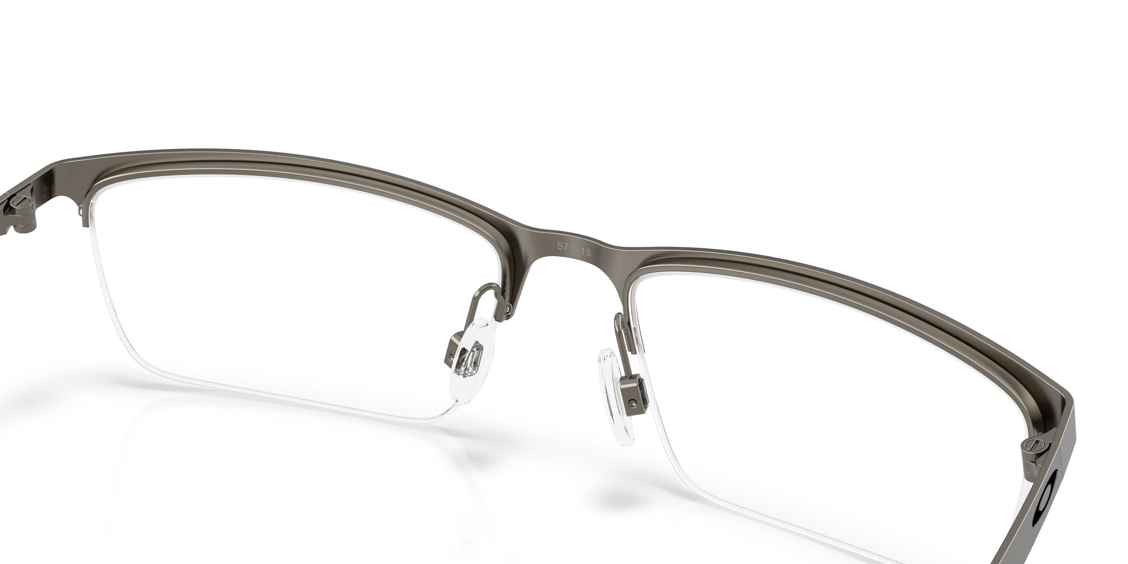 Occhiali da vista Oakley Liteboard OX 3141 (314104) colore gunmetal opaco forma rettangolare lenti lente demo