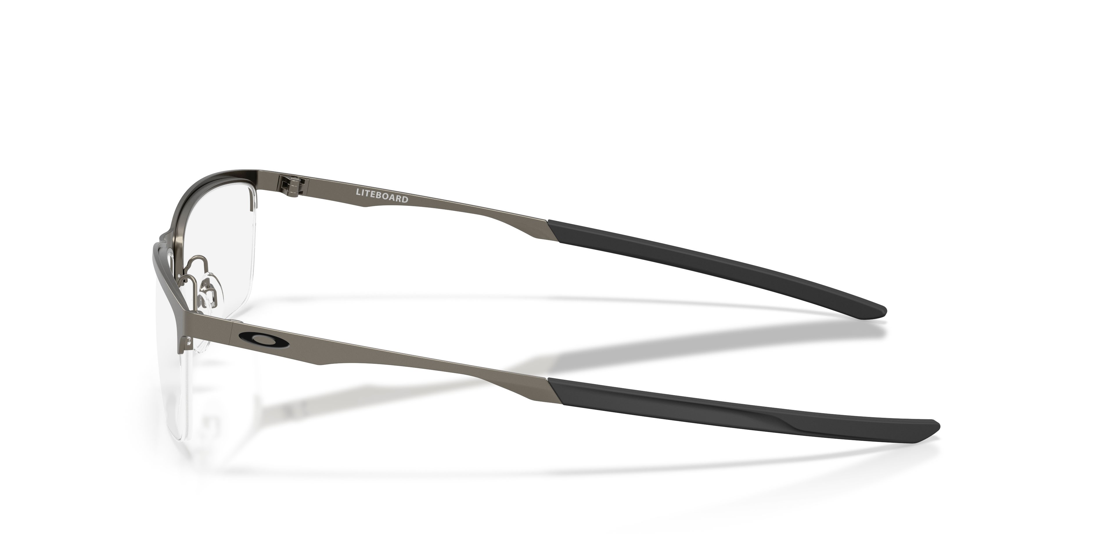 Occhiali da vista Oakley Liteboard OX 3141 (314104) colore gunmetal opaco forma rettangolare lenti lente demo