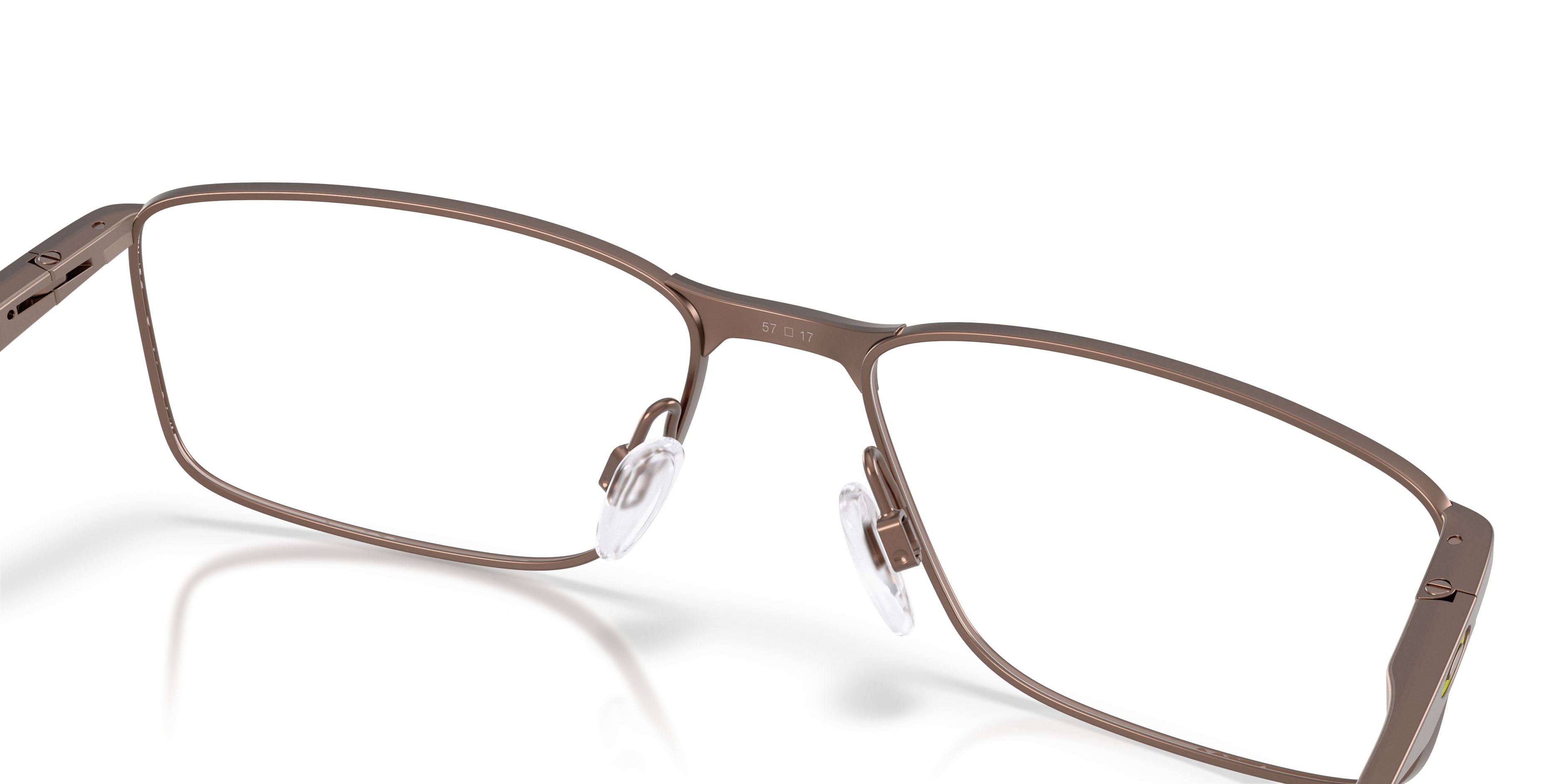 Brillen Oakley Socket 5.0 OX 3217 (321720) farbe mogano form rechteckig gläser lente demo