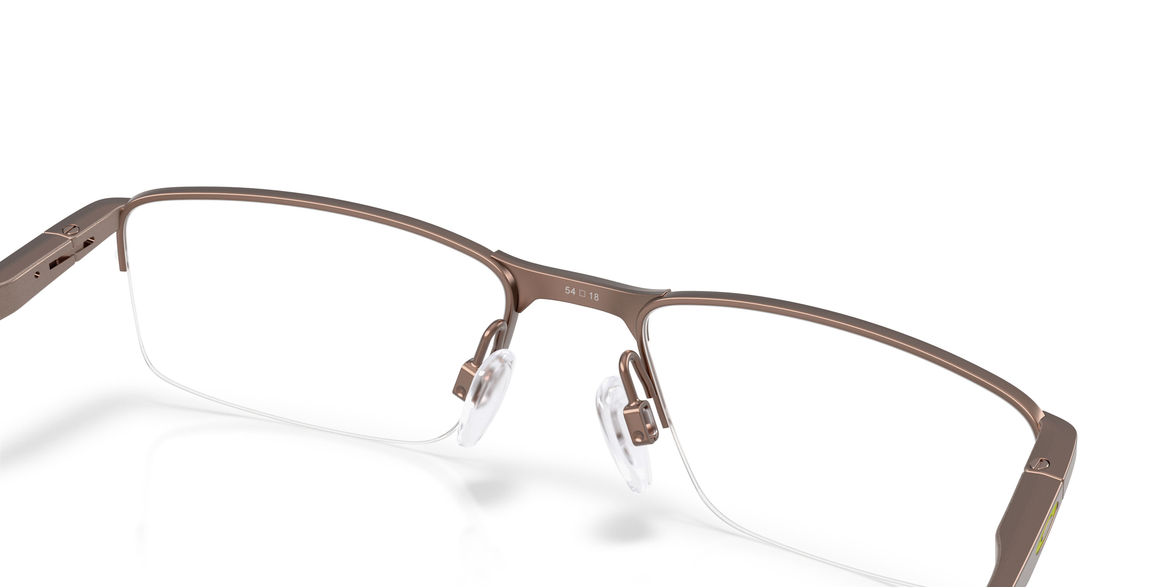 Brillen Oakley Socket 5.5 OX 3218 (321818) farbe mogano form rechteckig gläser lente demo