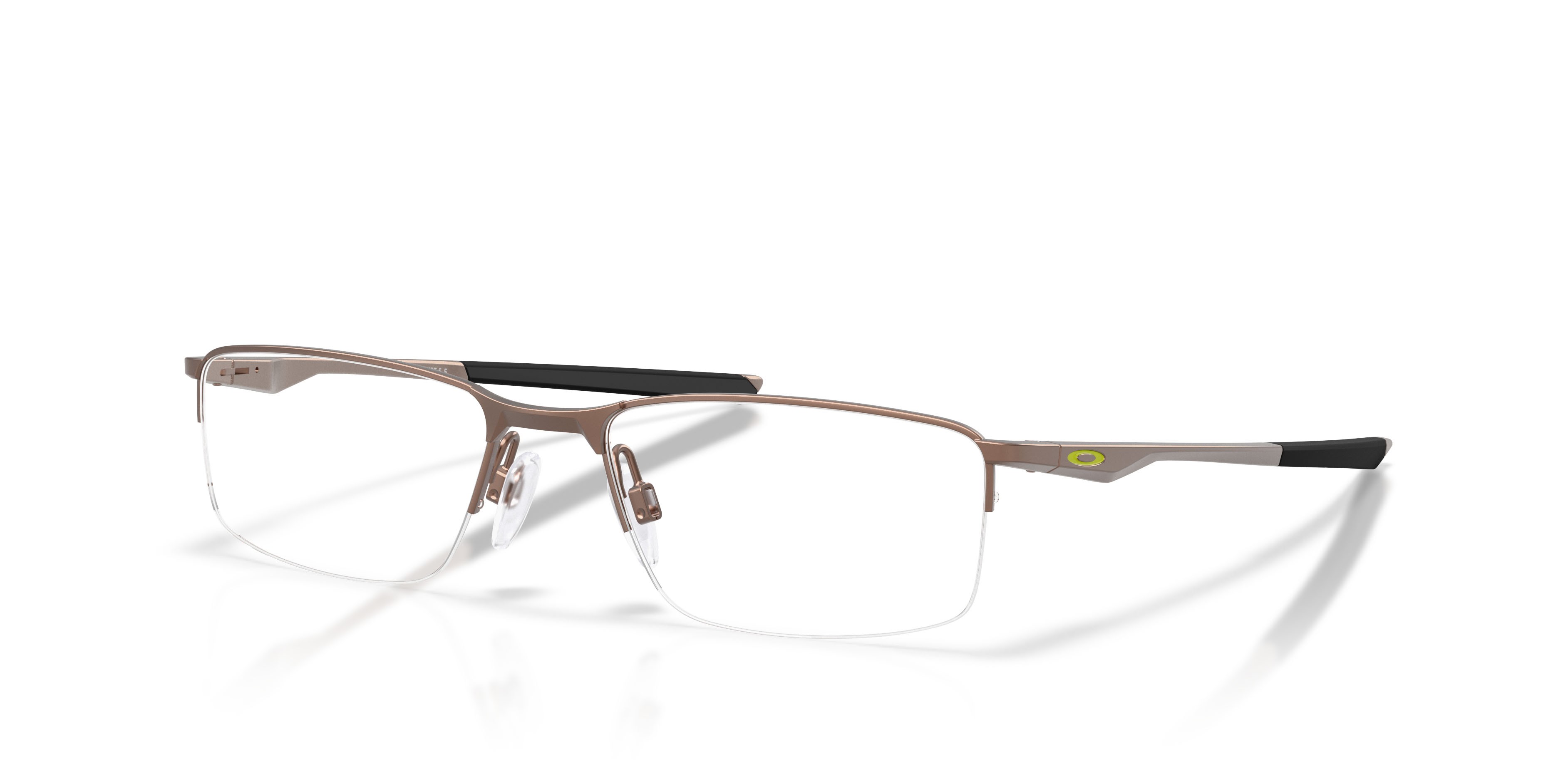 Brillen Oakley Socket 5.5 OX 3218 (321818) farbe mogano form rechteckig gläser lente demo