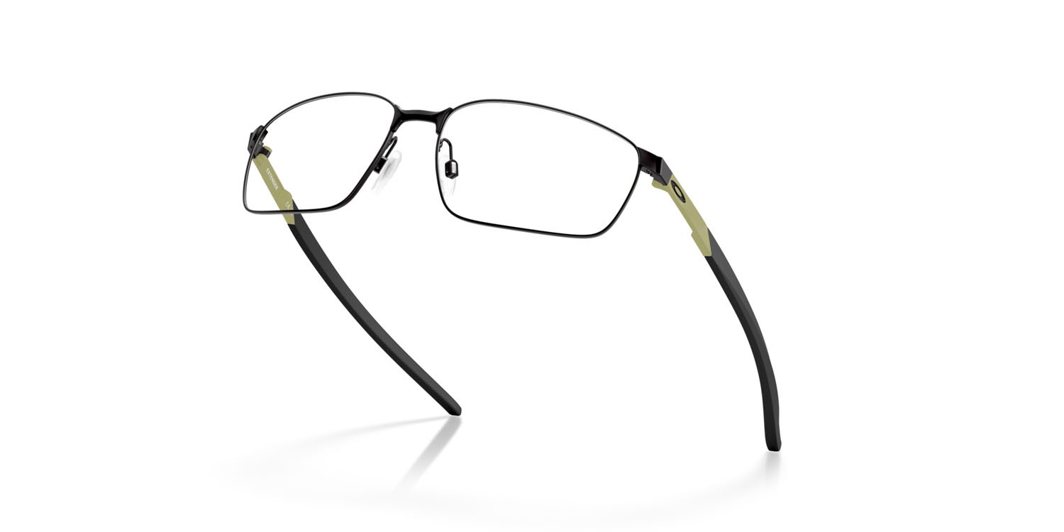 Brillen Oakley Extender OX 3249 (324905) farbe nero satinato form rechteckig gläser lente demo