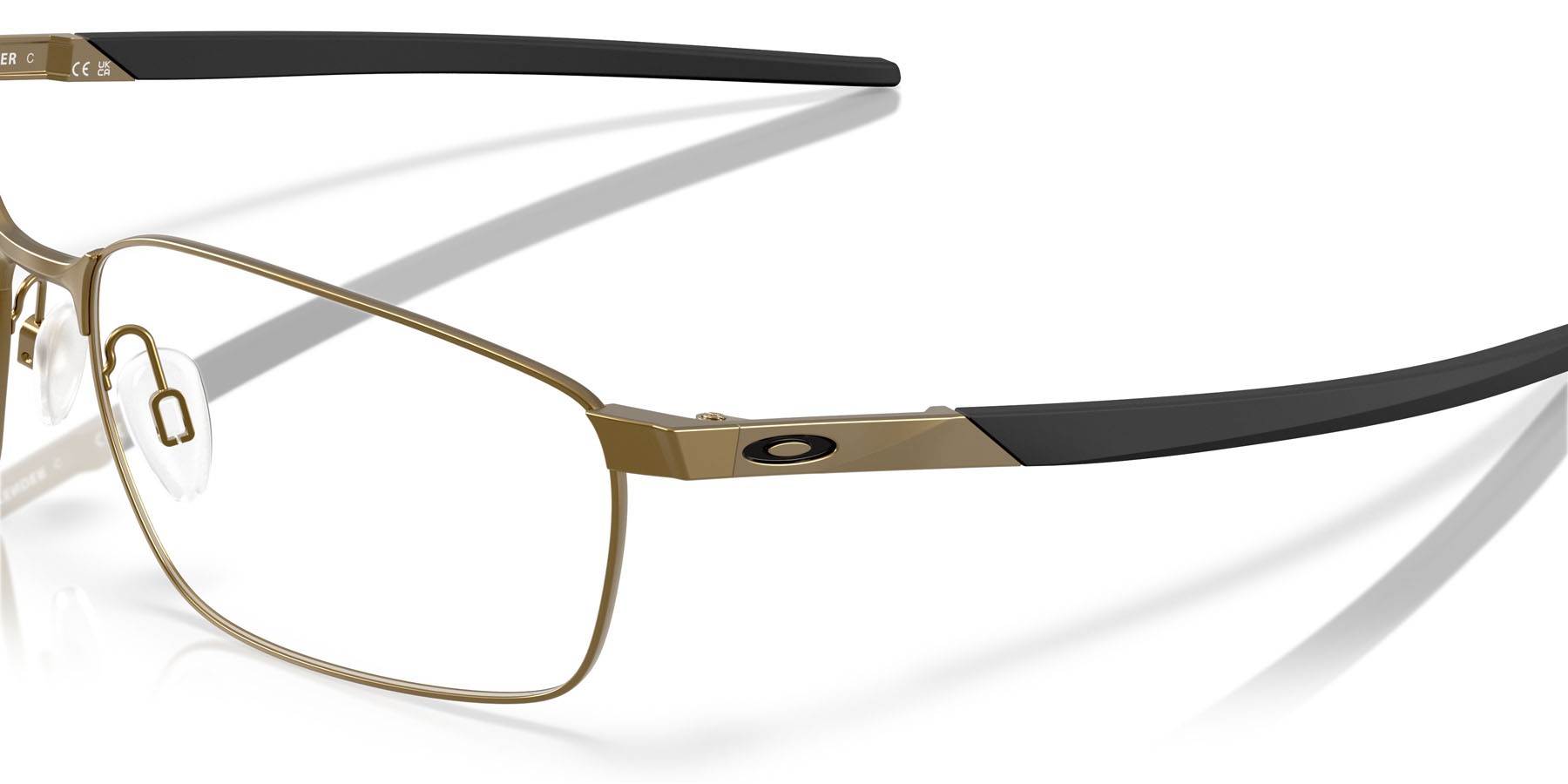 Brillen Oakley Extender OX 3249 (324906) farbe bronzo satinato form rechteckig gläser lente demo