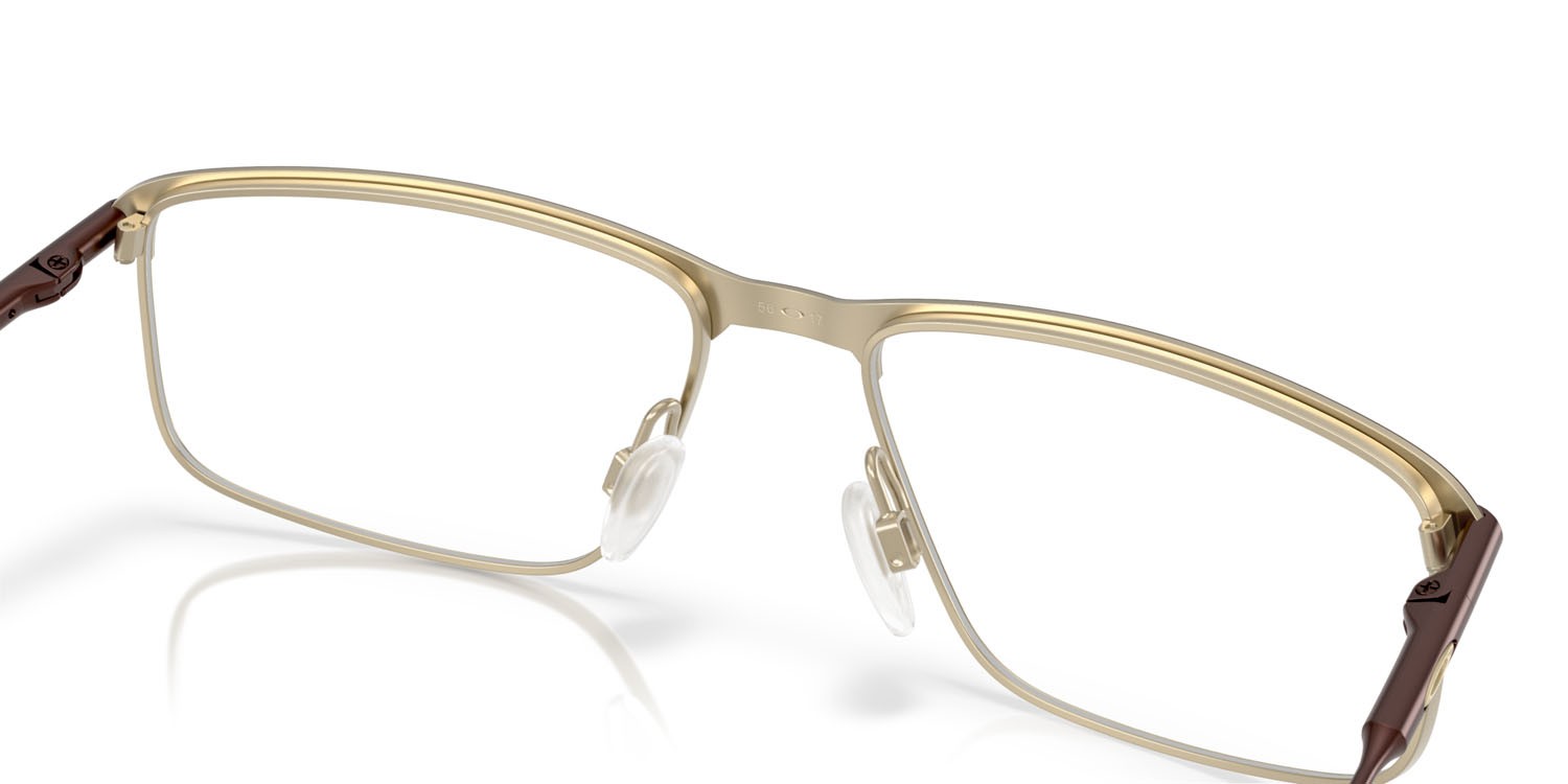 Brillen Oakley Socket Ti OX 5019 (501905) farbe grenache satinato form rechteckig gläser lente demo