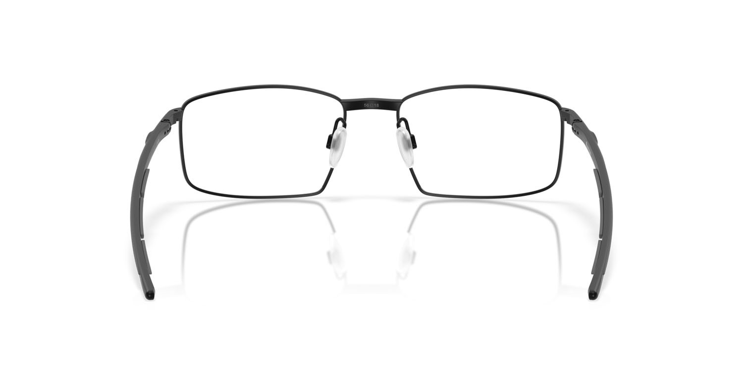 Occhiali da vista Oakley Burrow OX 5086 (508601) colore nero satinato forma quadrato lenti lente demo