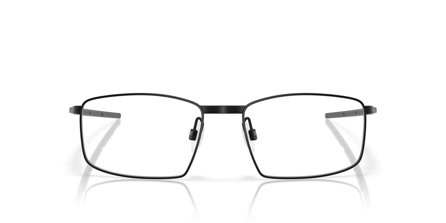 Occhiali da vista Oakley Burrow OX 5086 (508601) colore nero satinato forma quadrato lenti lente demo